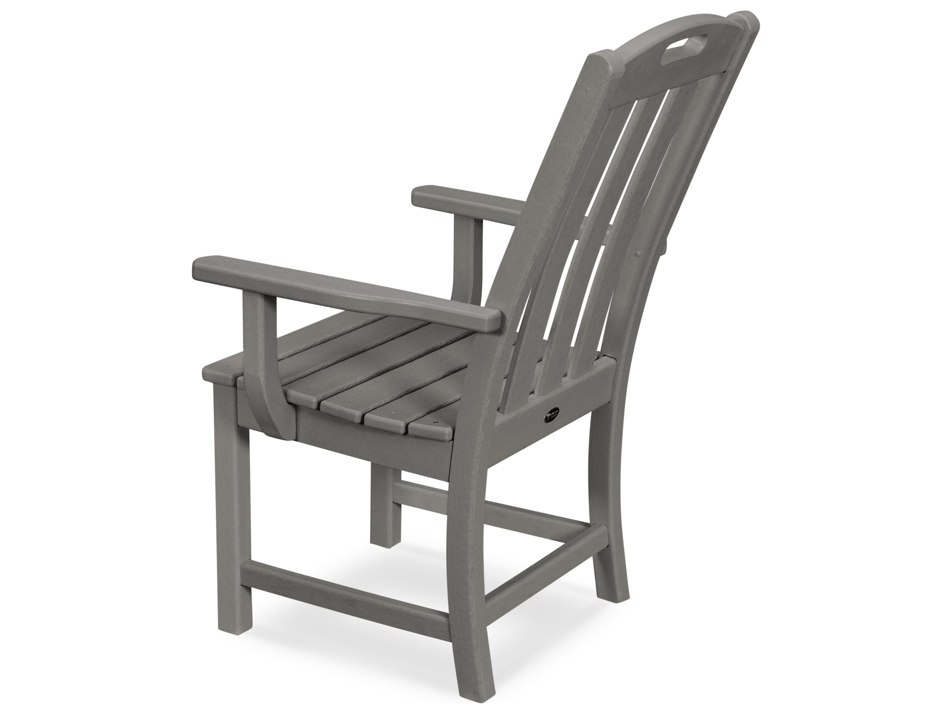 Trex® Outdoor Furniture™ Yacht Club Recycled Plastic Dining Arm Chair