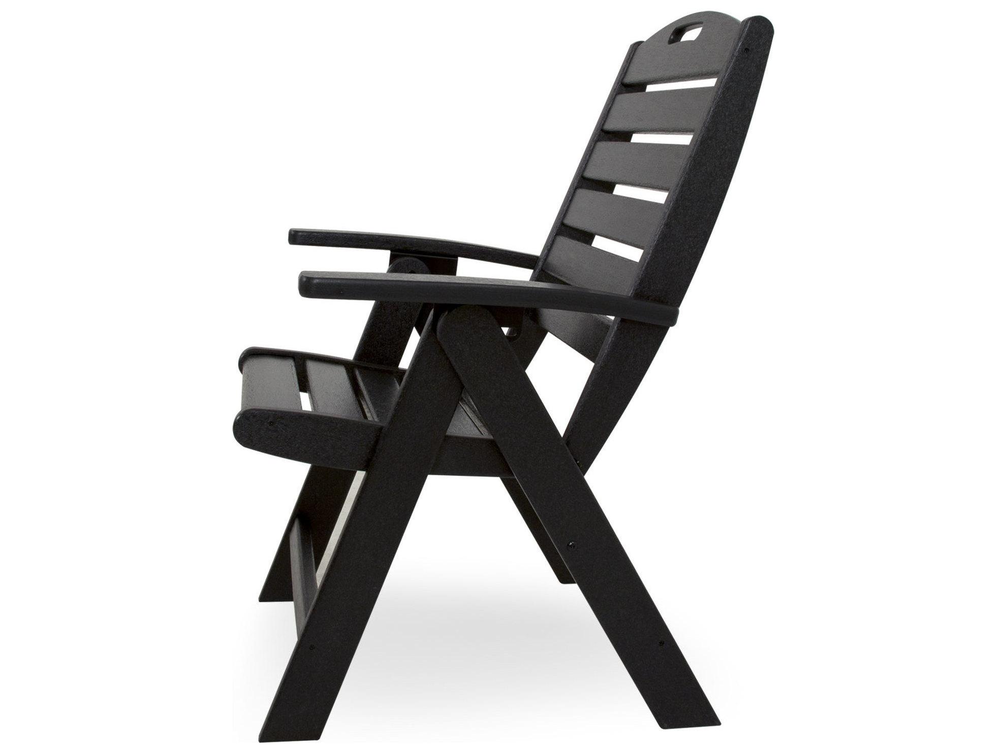 Trex® Outdoor Furniture™ Yacht Club Recycled Plastic Highback Dining Arm Chair