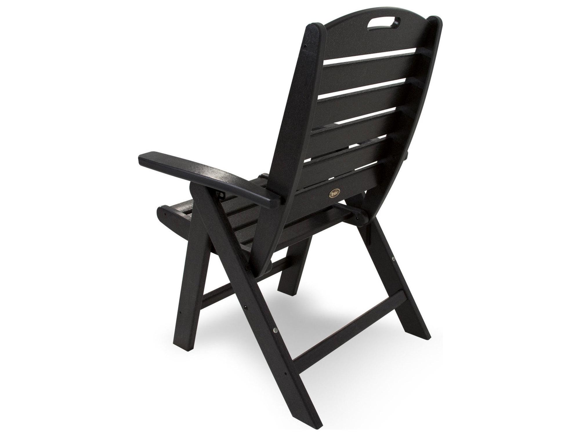 Trex® Outdoor Furniture™ Yacht Club Recycled Plastic Highback Dining Arm Chair