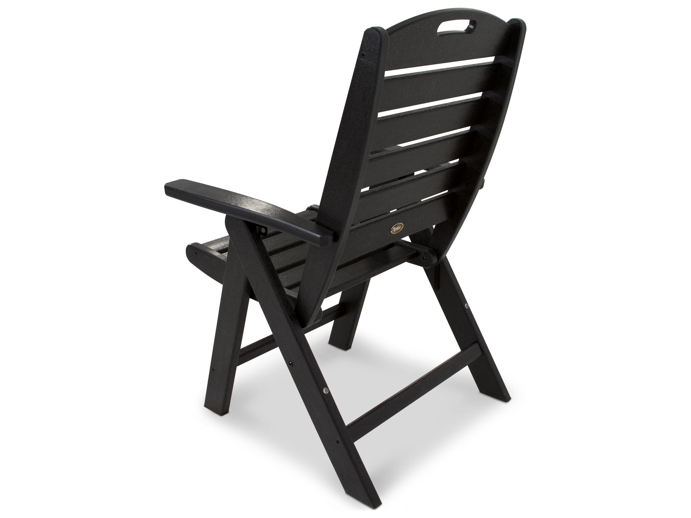 Trex® Outdoor Furniture™ Yacht Club Recycled Plastic Highback Dining Arm Chair