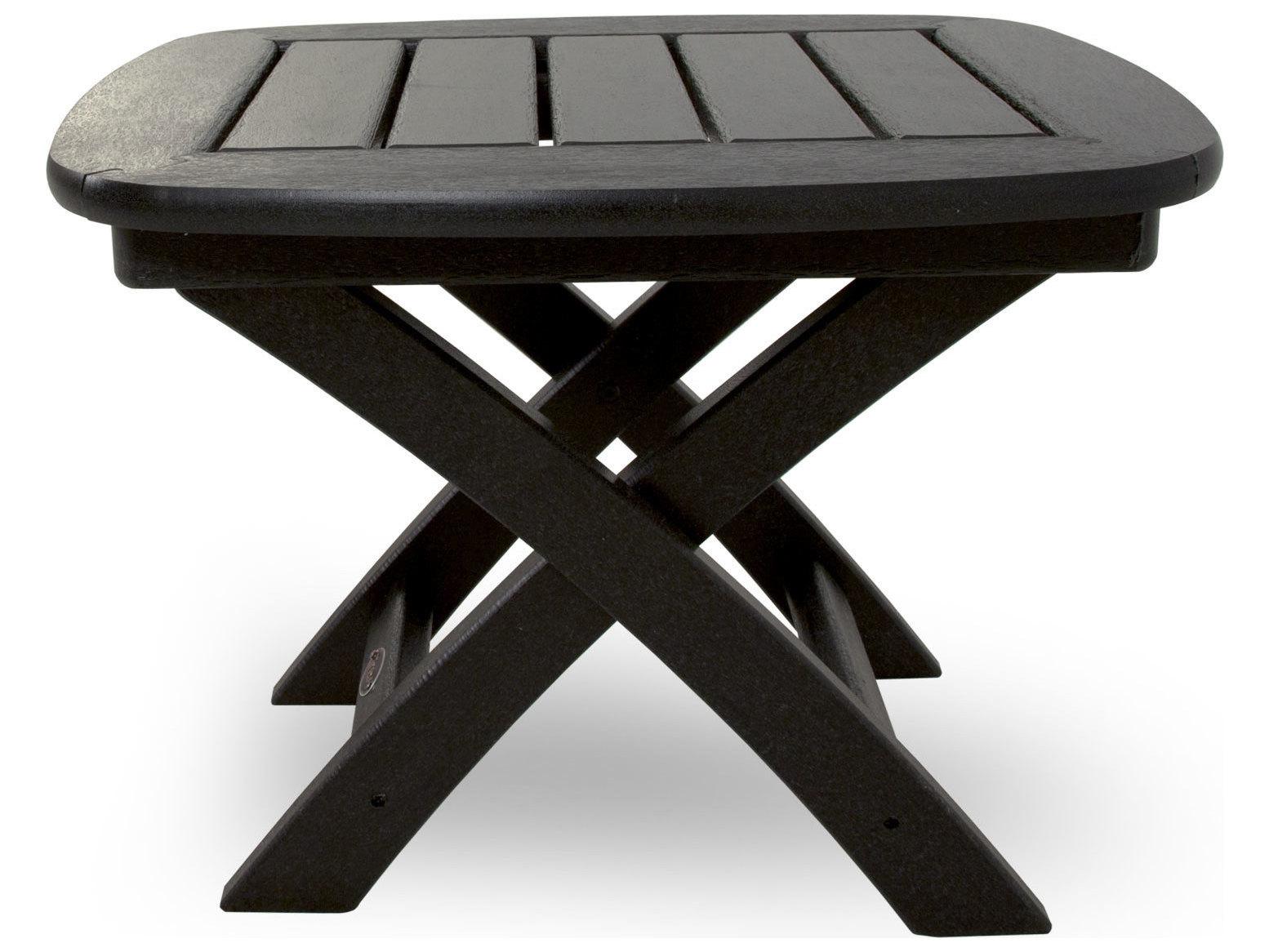 Trex® Outdoor Furniture™ Yacht Club Recycled Plastic Rectangular End Table