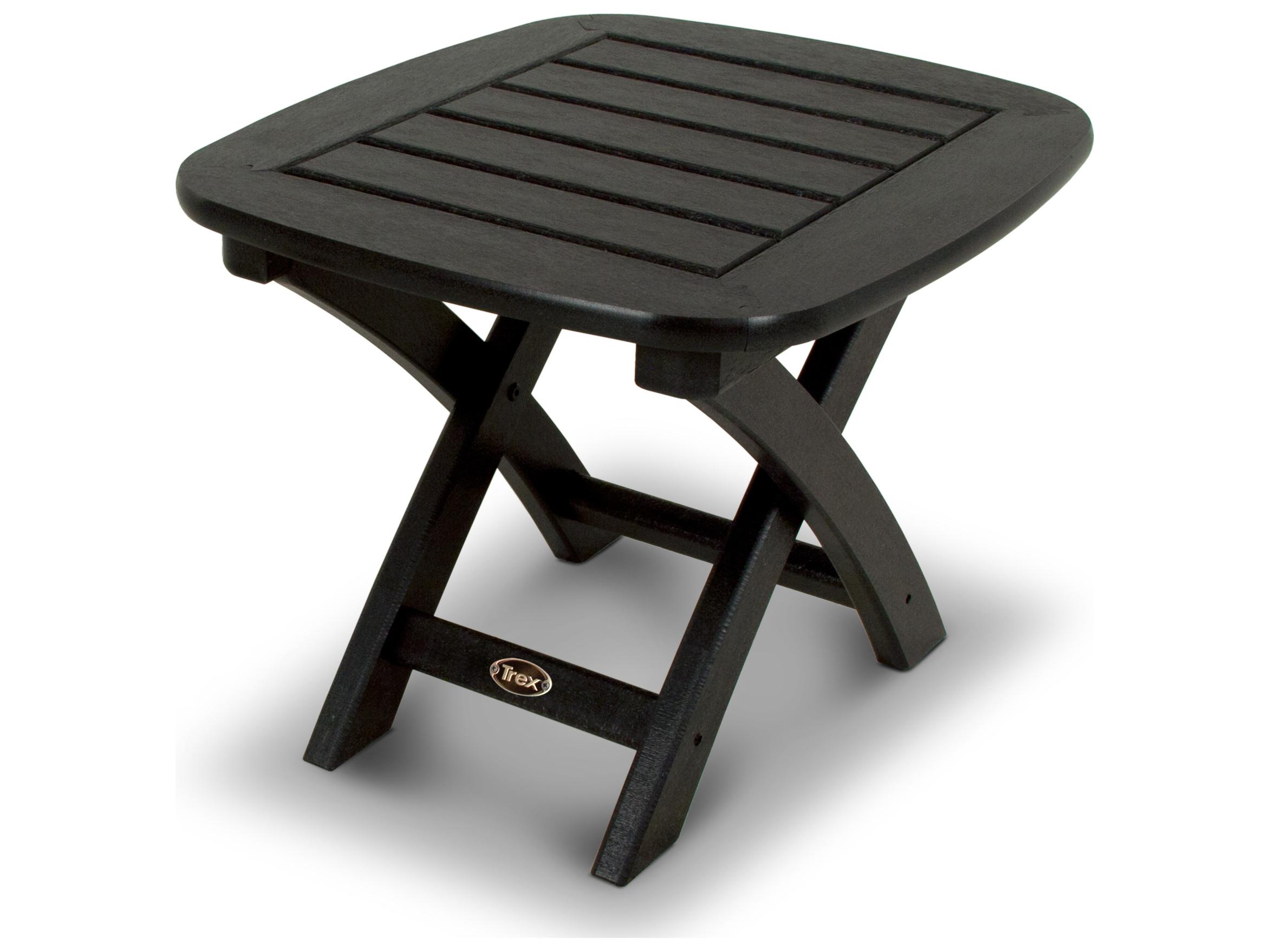 Trex® Outdoor Furniture™ Yacht Club Recycled Plastic Rectangular End Table