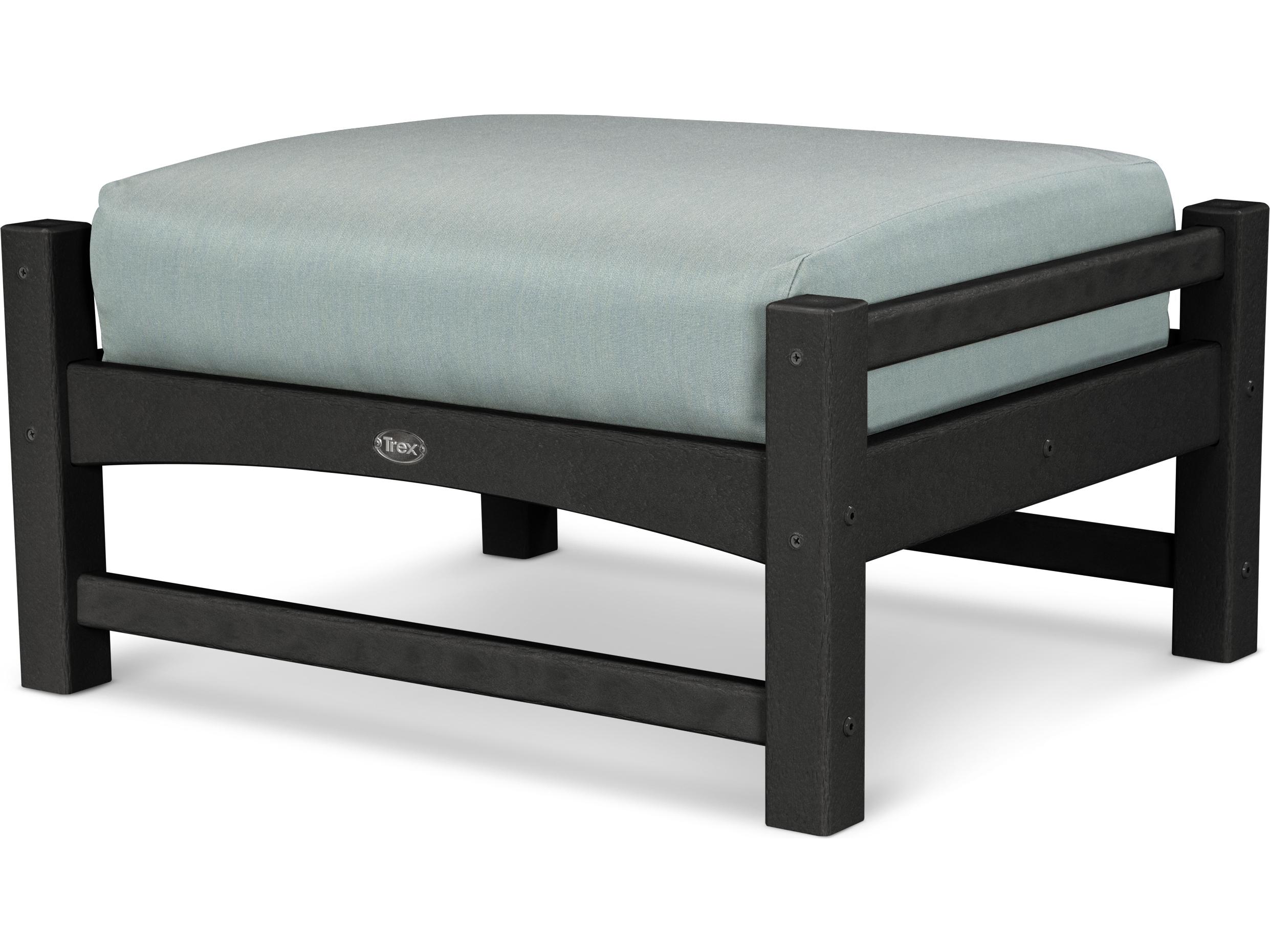 Trex® Outdoor Furniture™ Rockport Deep Seating Recycled Plastic Ottoman