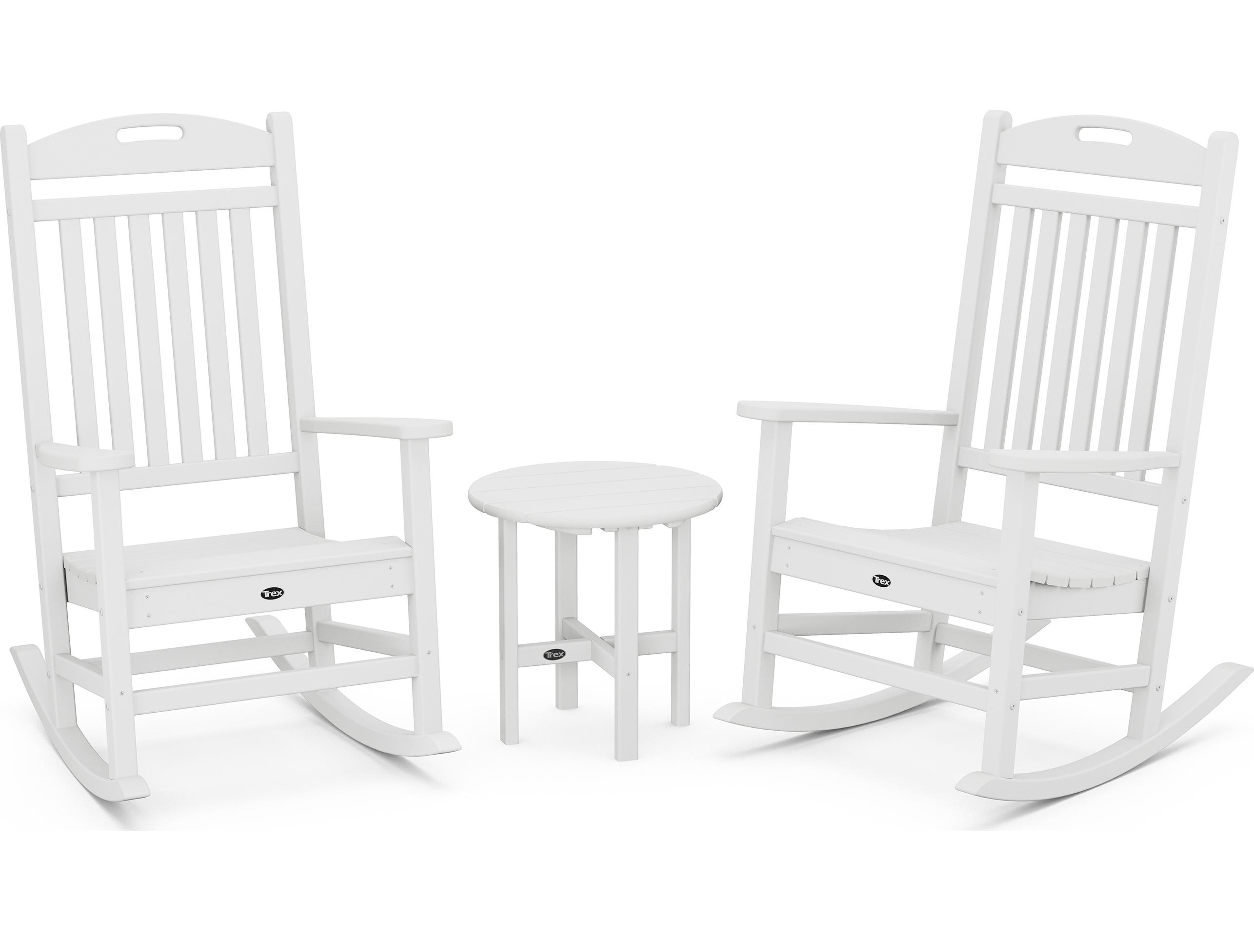 Trex® Outdoor Furniture™ Yacht Club Recycled Plastic 3 Piece Lounge Set