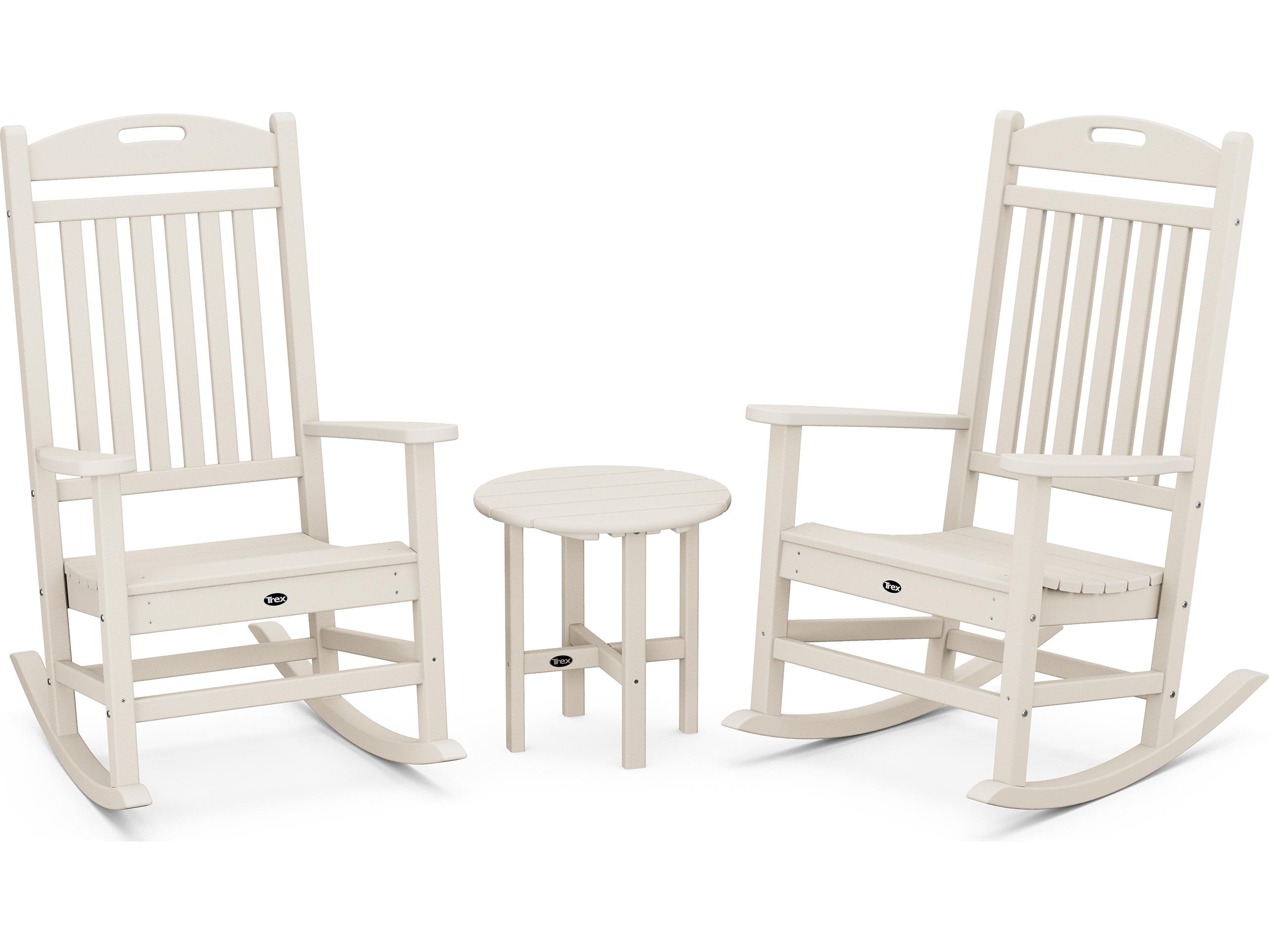 Trex® Outdoor Furniture™ Yacht Club Recycled Plastic 3 Piece Lounge Set