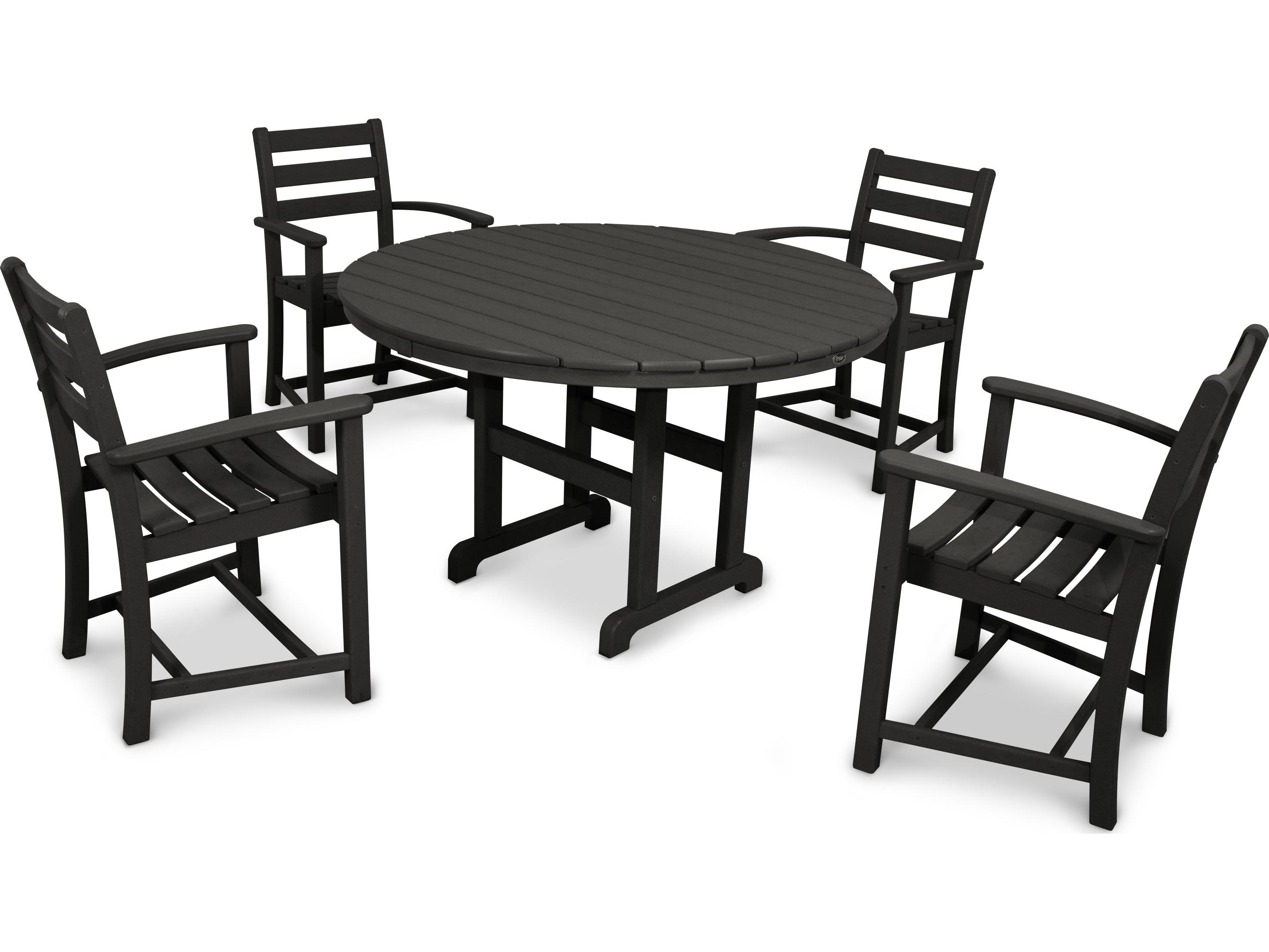 Trex® Outdoor Furniture™ Monterey Bay Recycled Plastic 5 Piece Dining Set