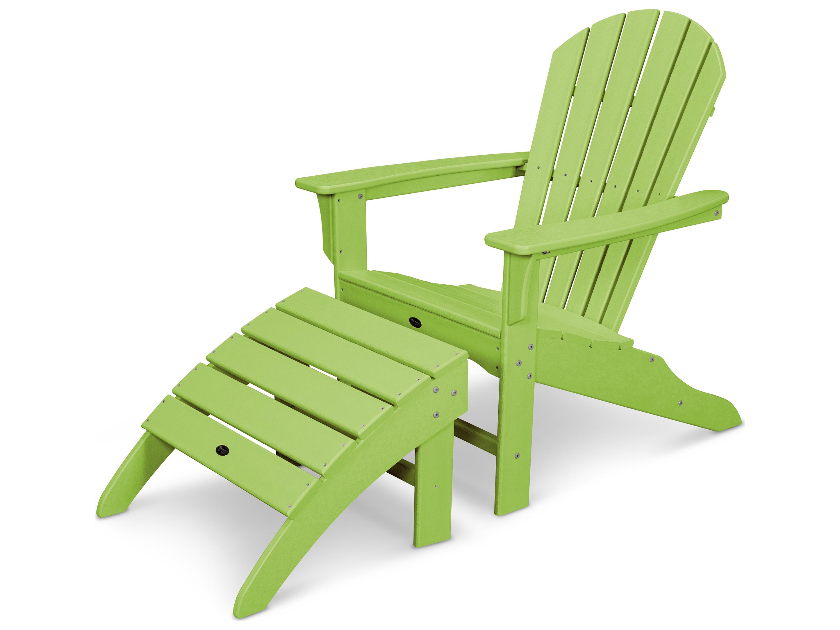 Trex® Outdoor Furniture™ Yacht Club Recycled Plastic Shellback 2 Piece Lounge Set