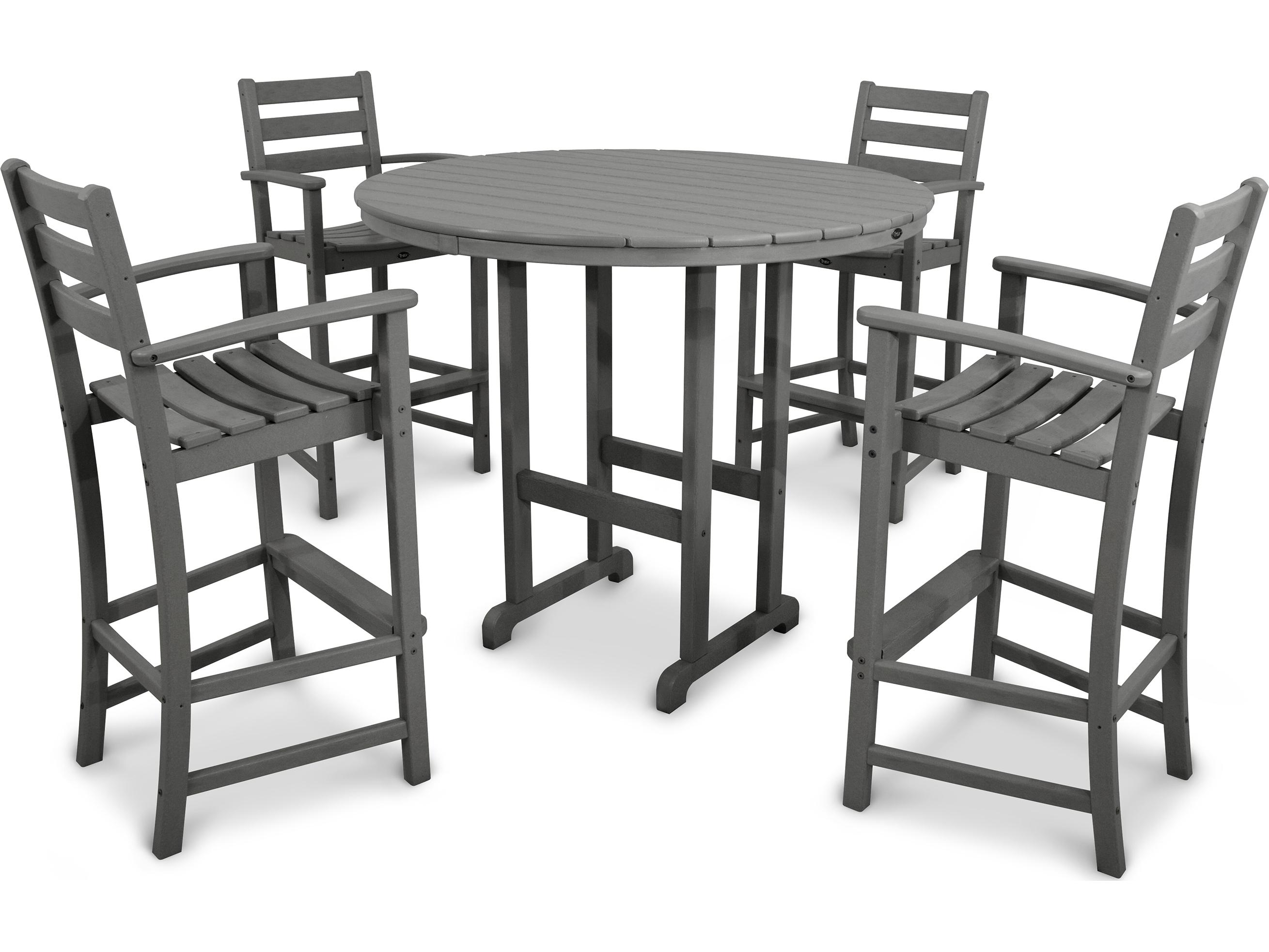 Trex® Outdoor Furniture™ Monterey Bay Recycled Plastic 5 Piece Bar Set