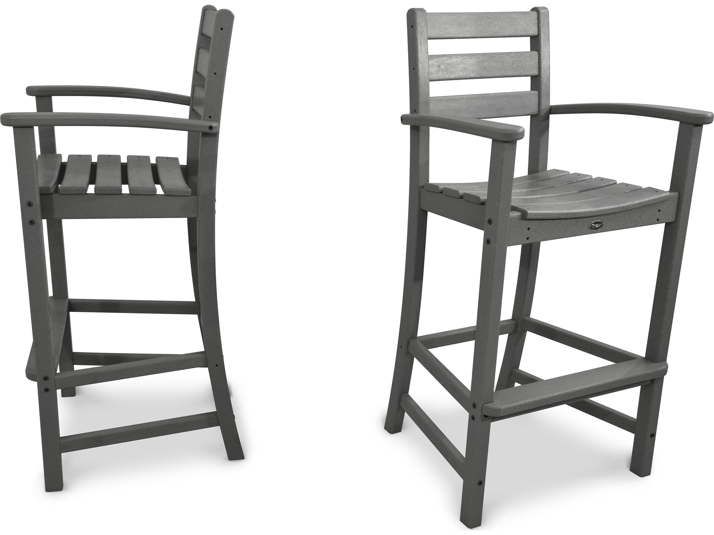 Trex® Outdoor Furniture™ Monterey Bay Recycled Plastic 2 Piece Bar Chair Set