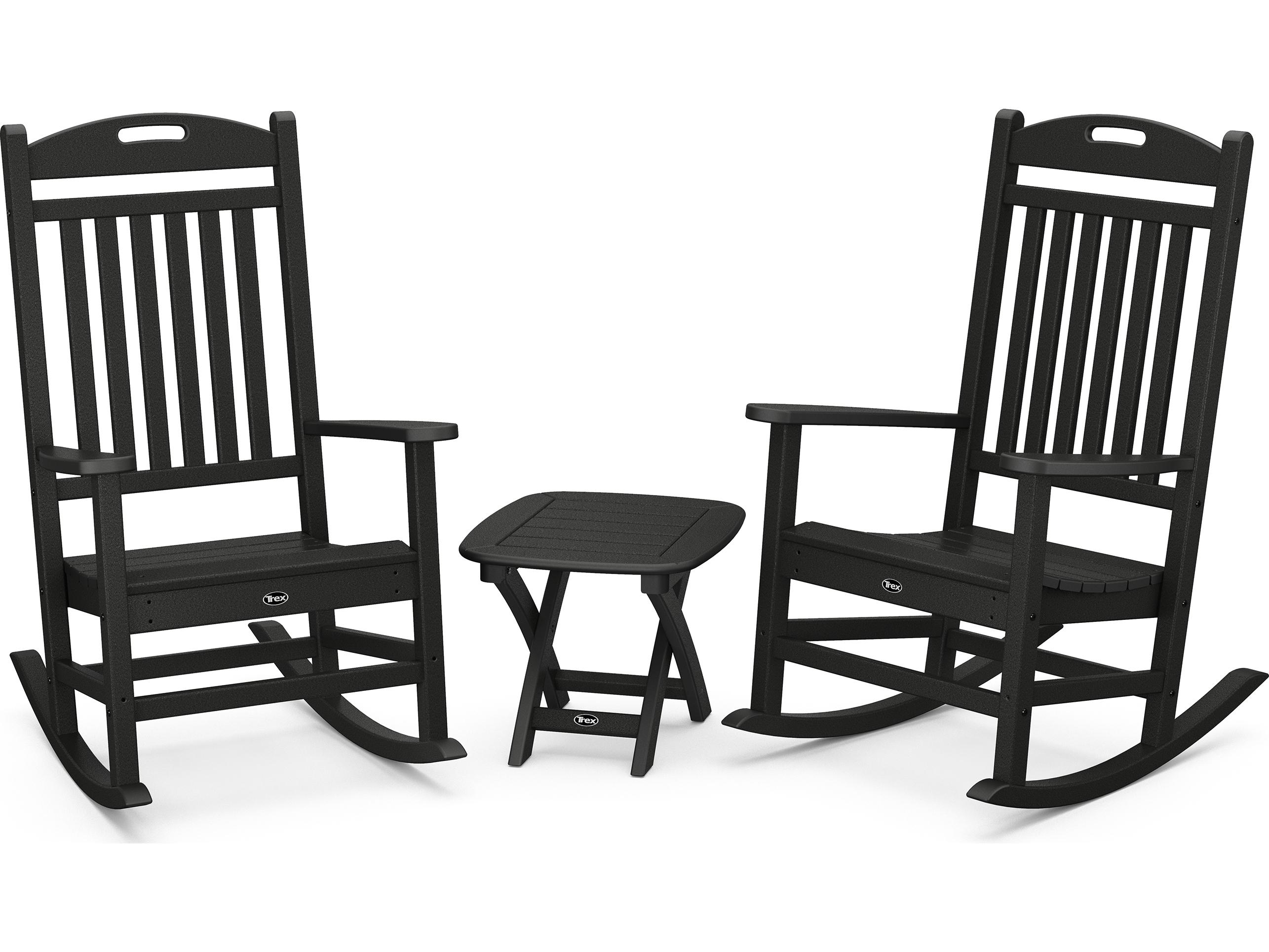 Trex® Outdoor Furniture™ Yacht Club Recycled Plastic 3 Piece Lounge Set