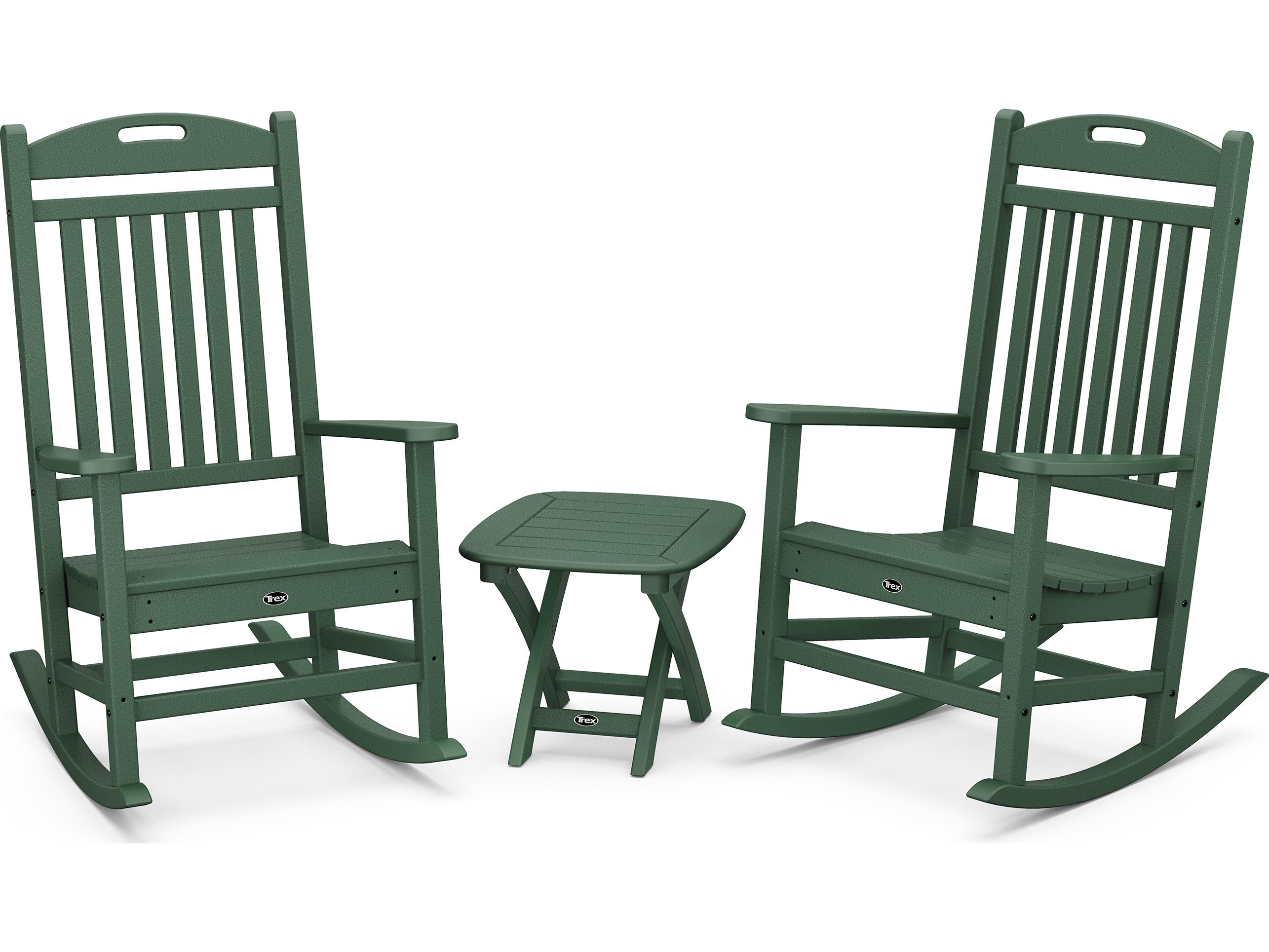 Trex® Outdoor Furniture™ Yacht Club Recycled Plastic 3 Piece Lounge Set