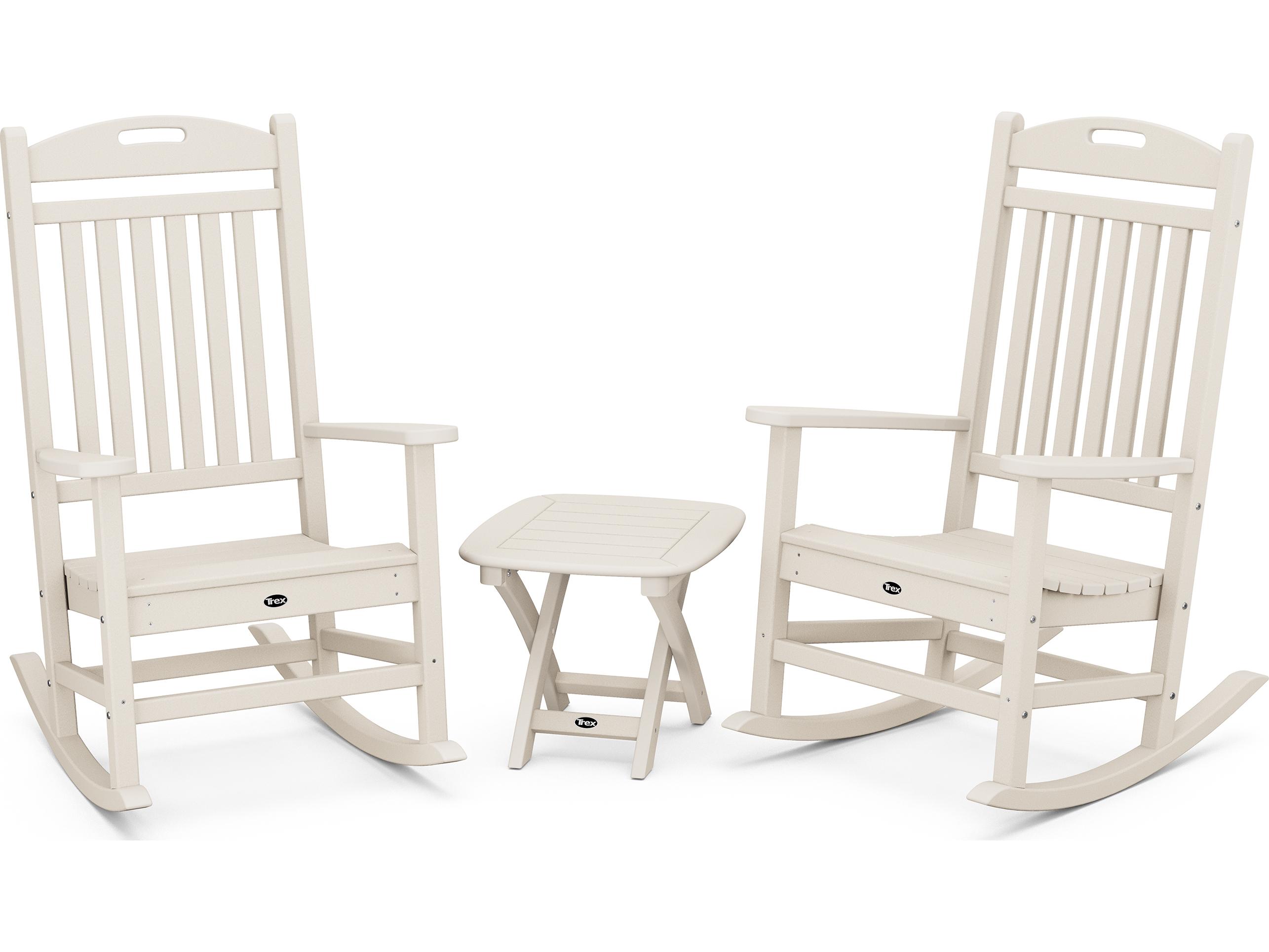 Trex® Outdoor Furniture™ Yacht Club Recycled Plastic 3 Piece Lounge Set