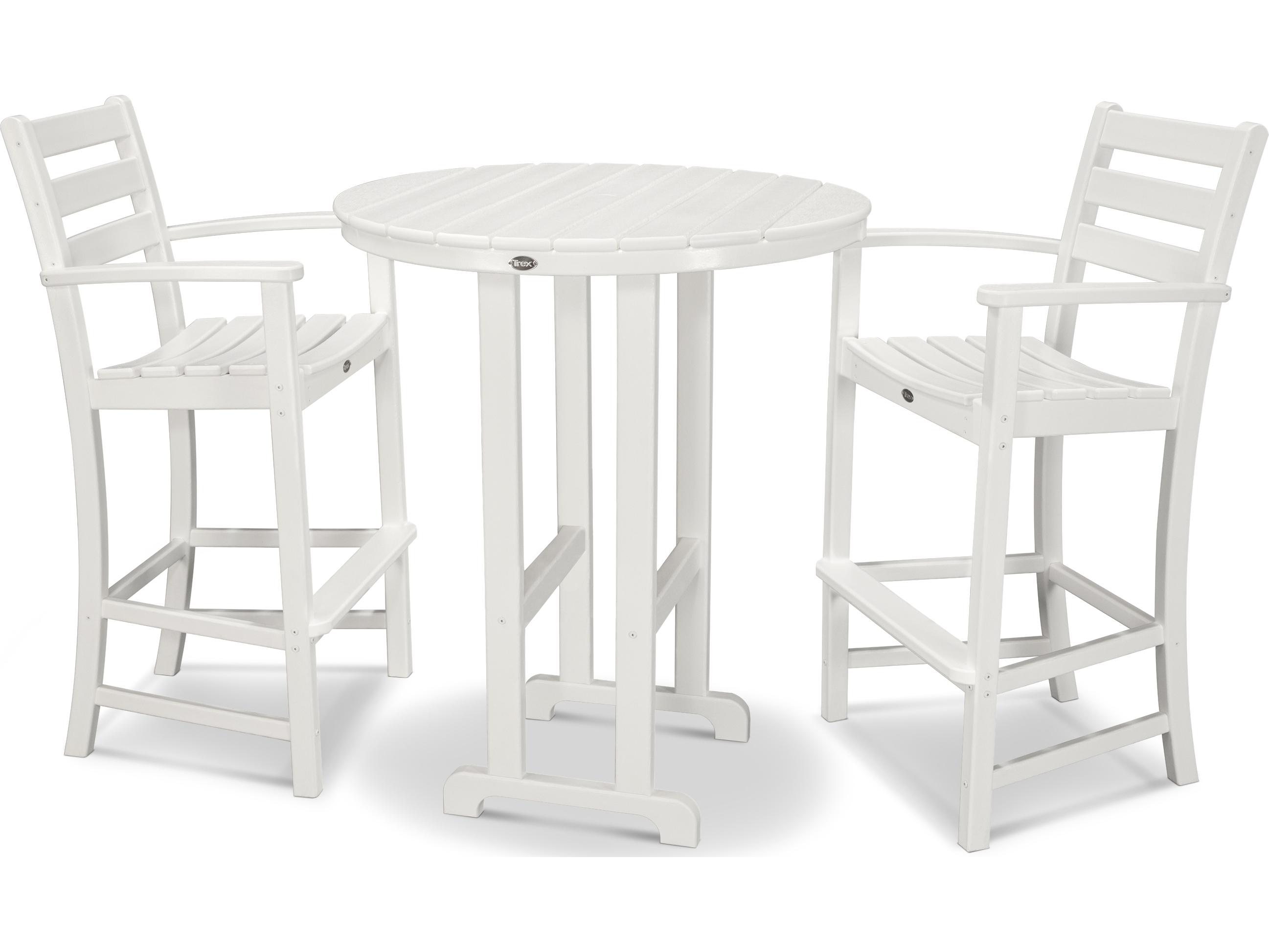 Trex® Outdoor Furniture™ Monterey Bay Recycled Plastic 3 Piece Bar Set