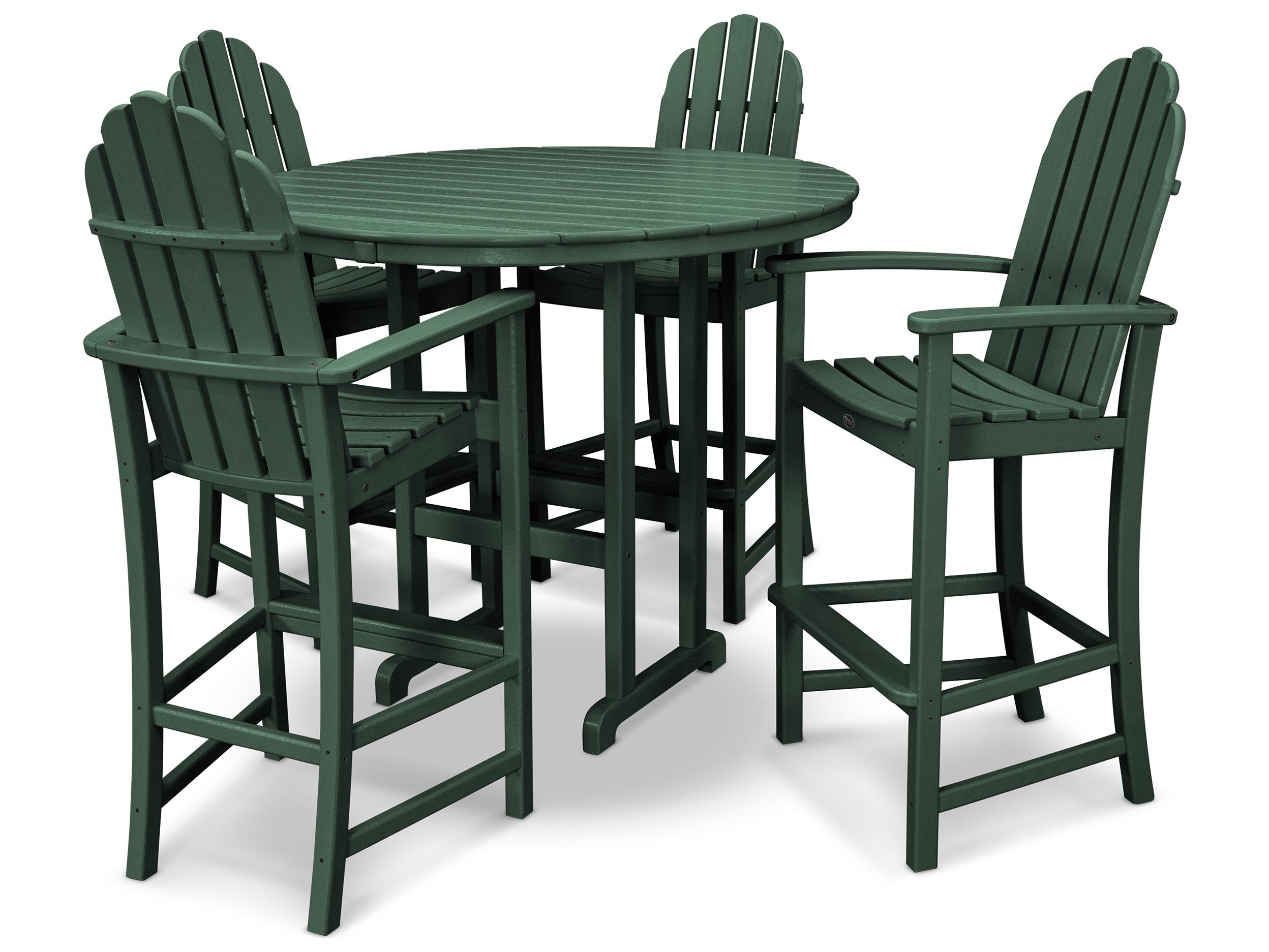 Trex® Outdoor Furniture™ Cape Cod Recycled Plastic 5 Piece Bar Set