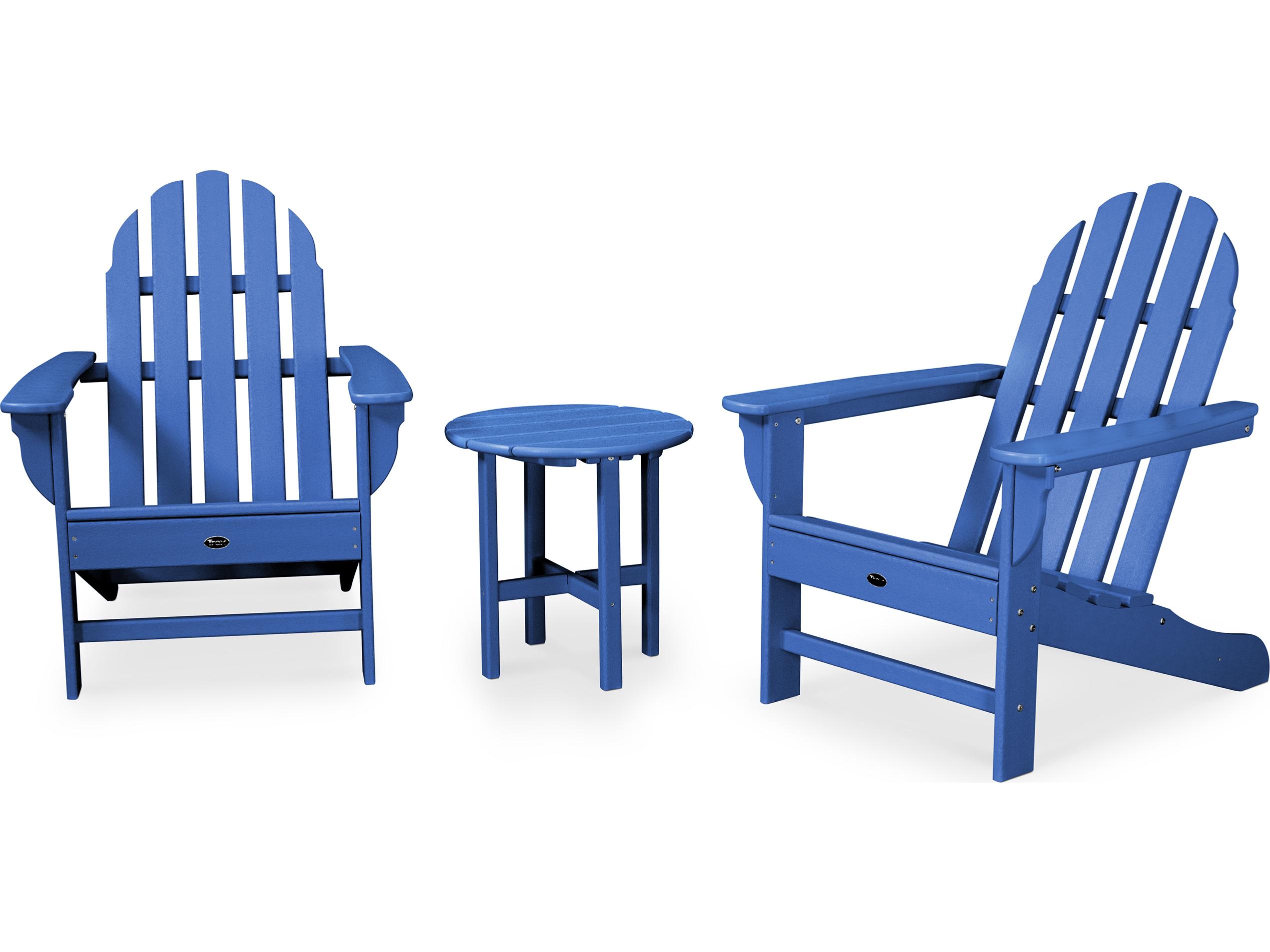 Trex® Outdoor Furniture™ Cape Cod Recycled Plastic 3 Piece Lounge Set