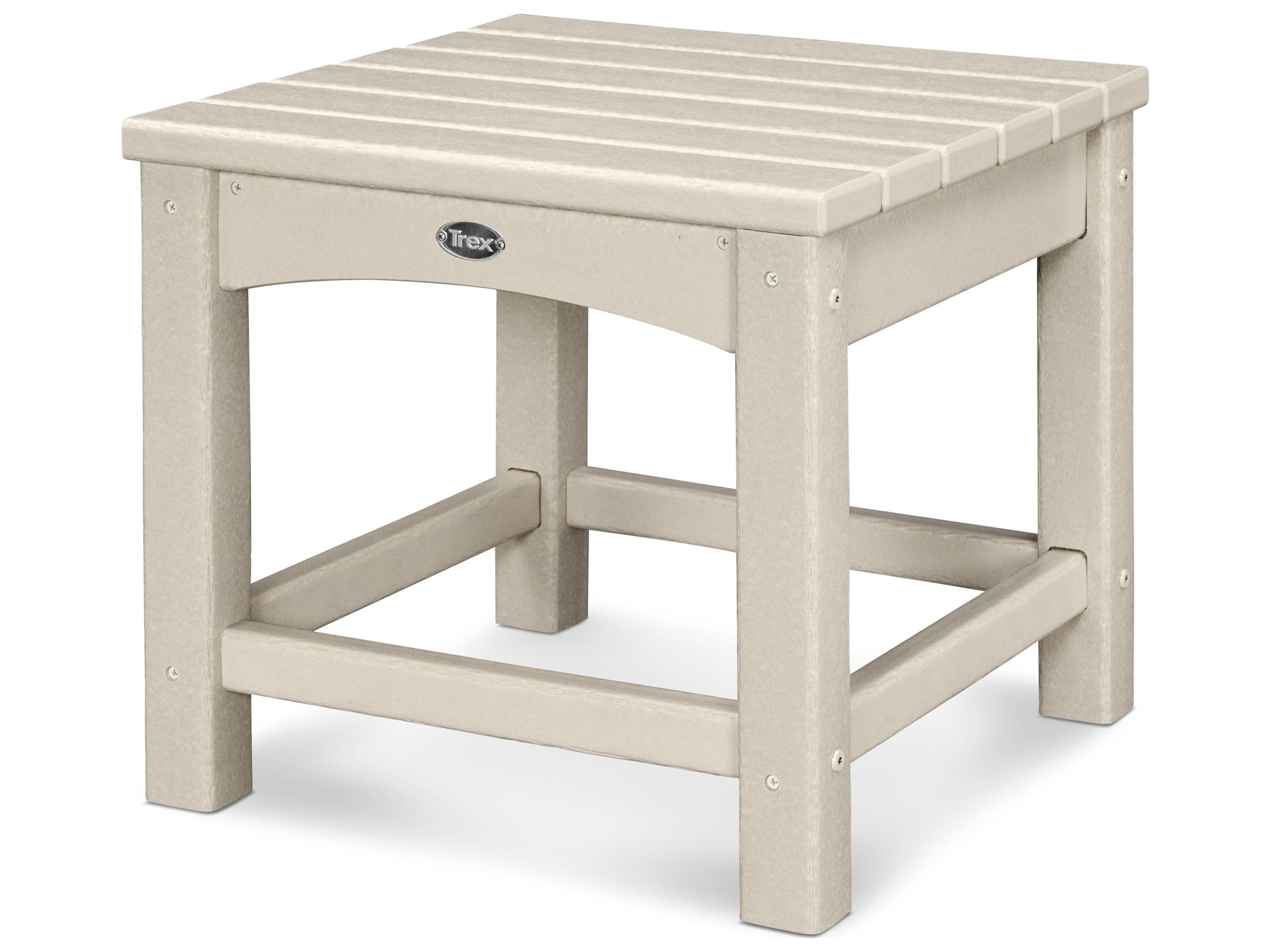 Trex® Outdoor Furniture™ Rockport Recycled Plastic Square End Table