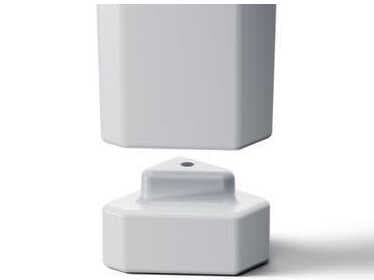 Tupelo Goods Deck Highcloud White Chaise Lounge Risers Set of 4