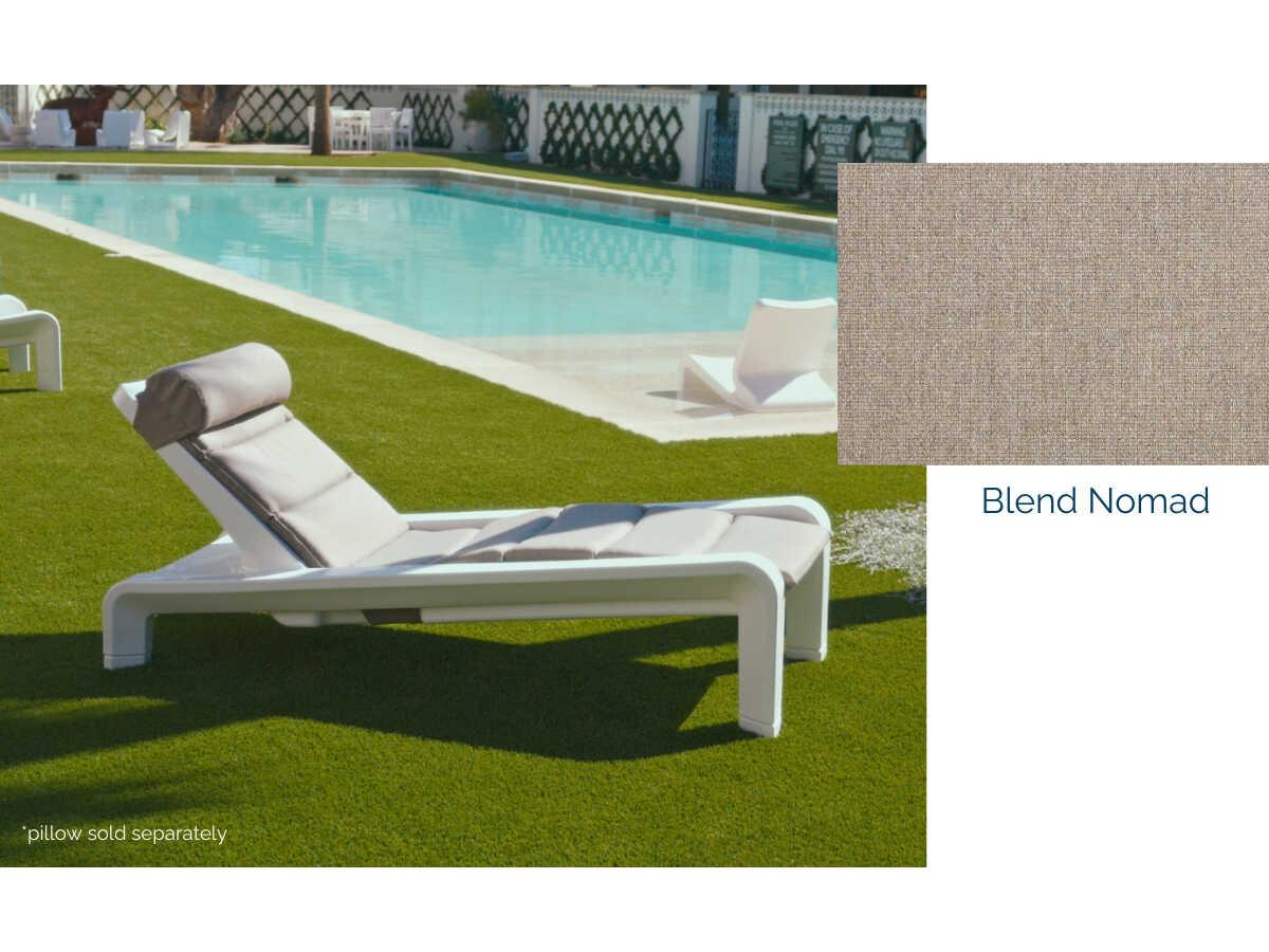 Tupelo Goods Deck Bend Nomad Chaise Sunbrella Cushion