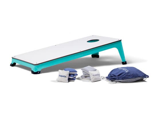 Tupelo Goods All-Weather Cornhole in Seafoam Green