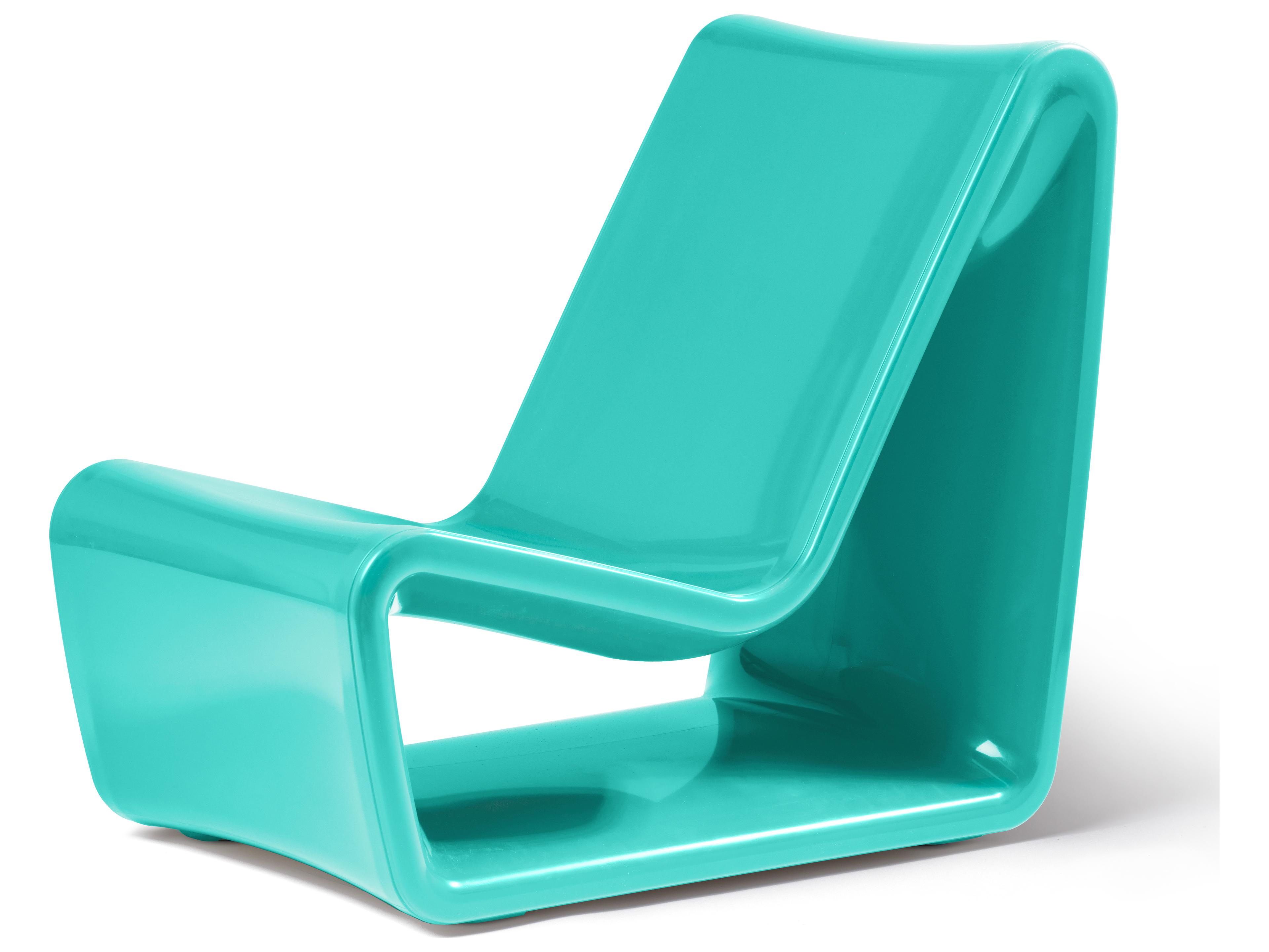Tupelo Goods Loop Marine Grade Polyethylene Lounge Chair in Seafoam Green