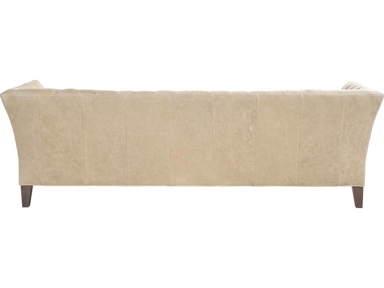 Universal Furniture Leather -duncan Beige Upholstered Sofa