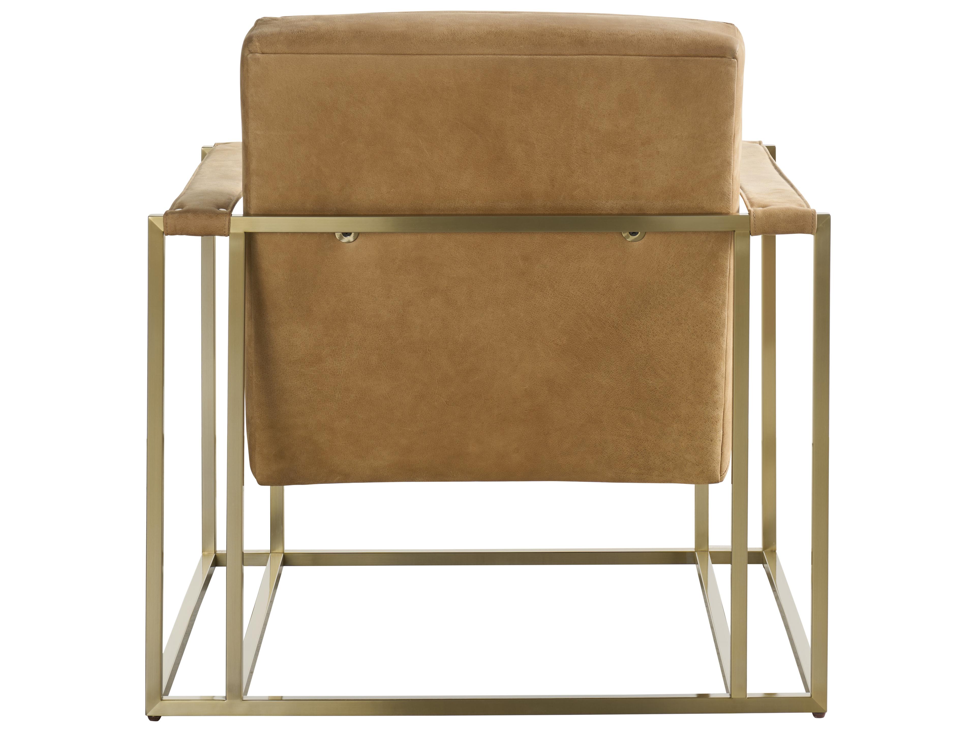 Universal Furniture Accents Tan Leather Accent Chair