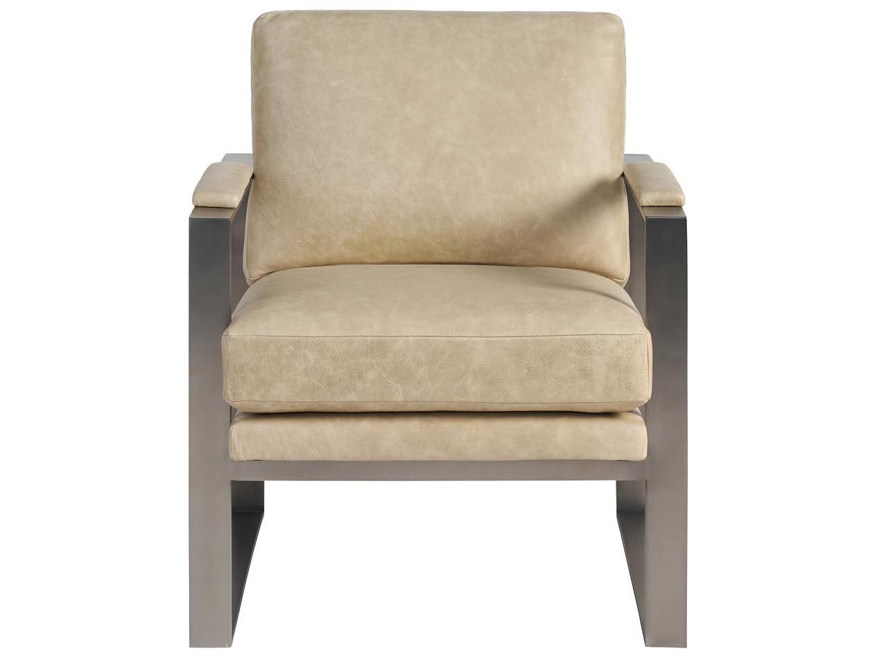 Universal Furniture Accents Tan Leather Accent Chair