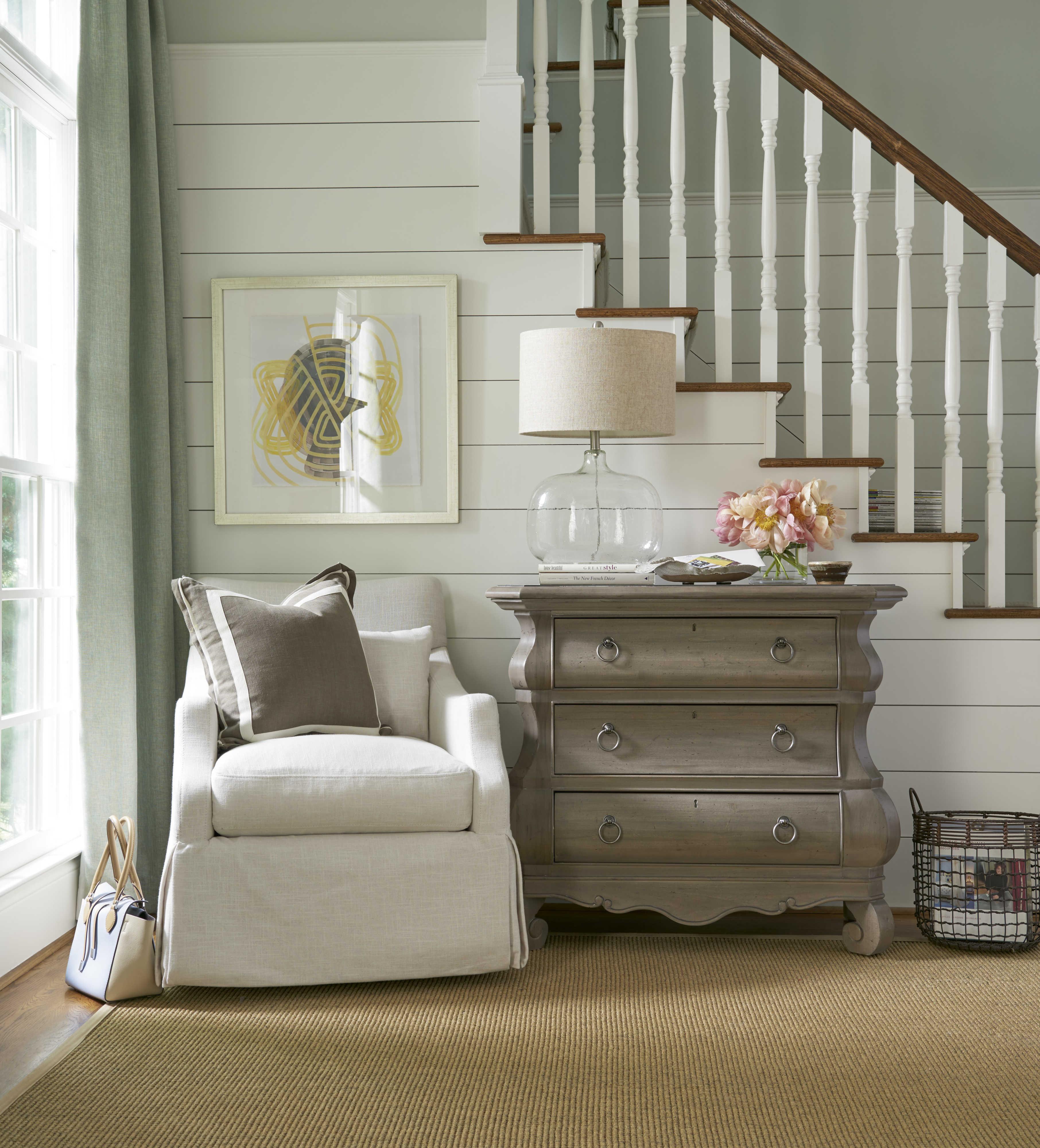 Universal Furniture Margaux Cream Fabric Accent Chair