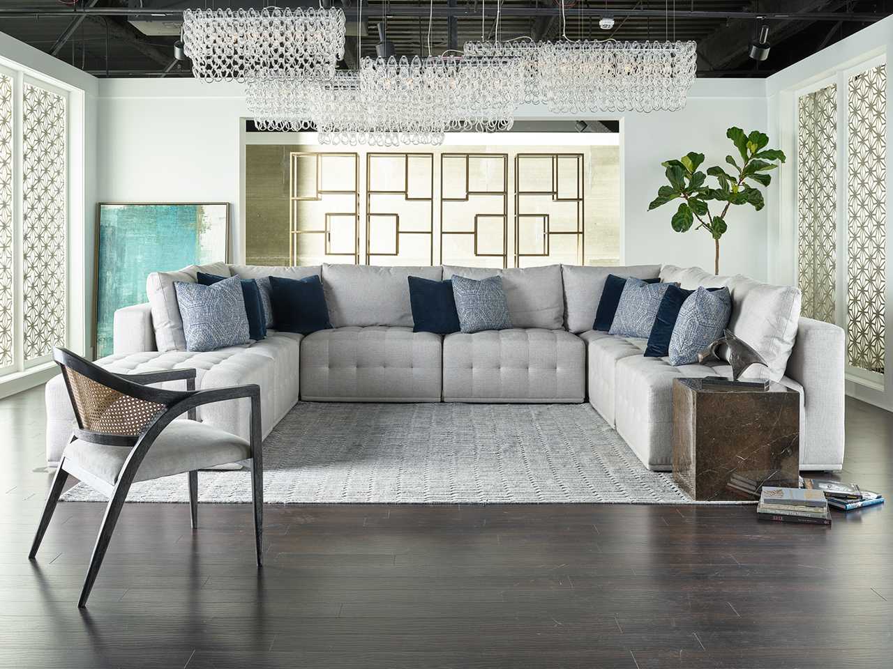 Universal Furniture Black Fabric Accents Dexter Accent Chair