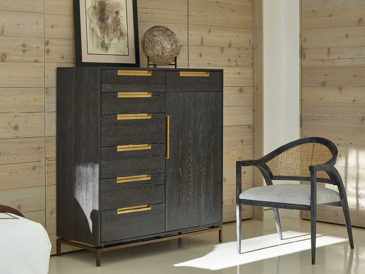 Universal Furniture Black Fabric Accents Dexter Accent Chair