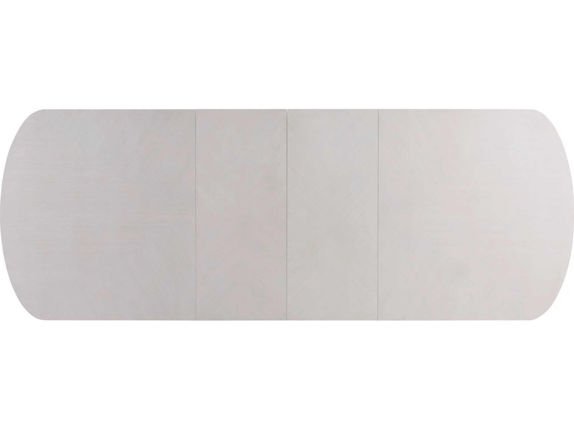 Universal Furniture Miranda Kerr Marion Extendable Oval Wood Alabaster Dining Table