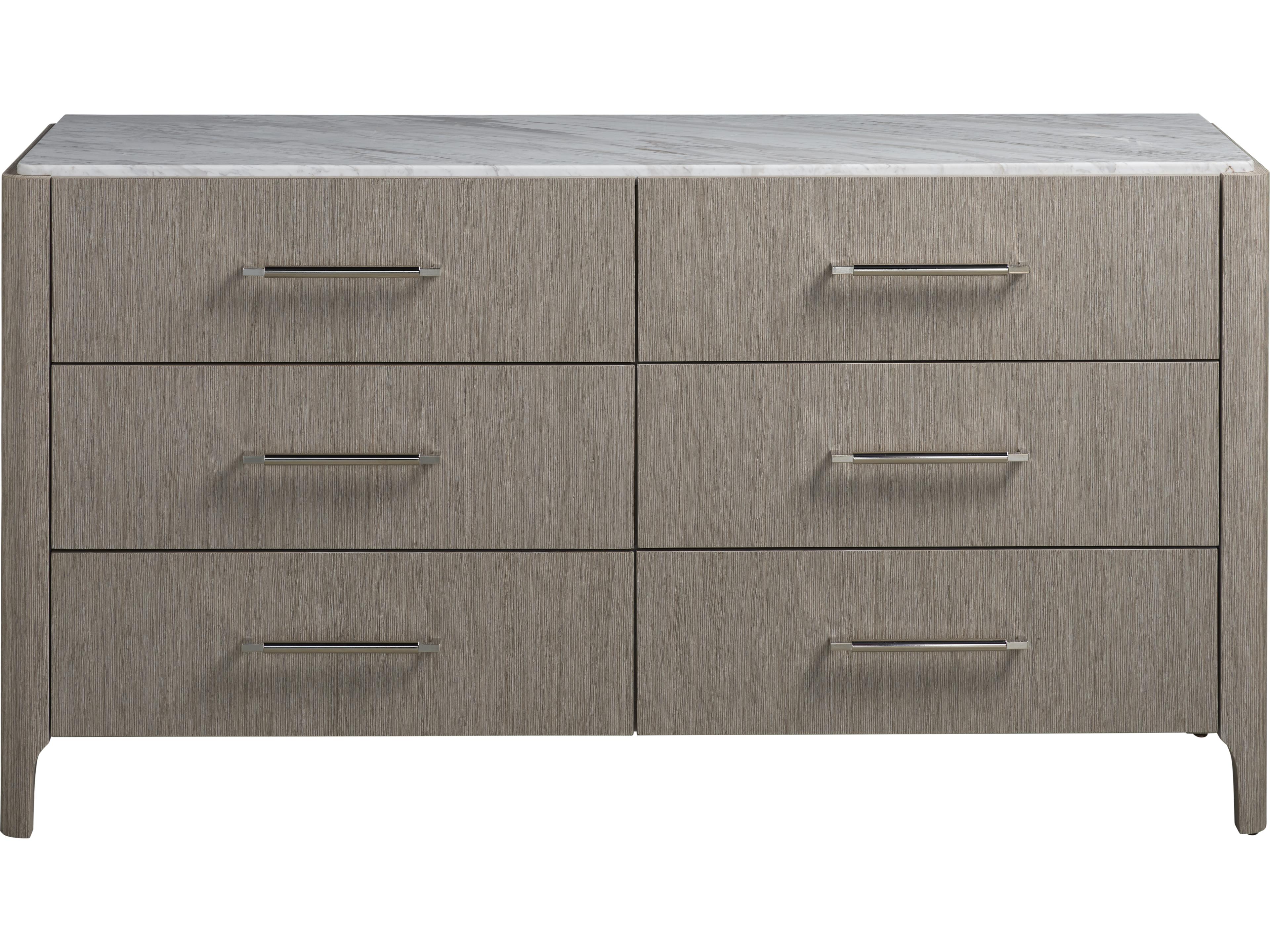 Universal Furniture Modern Soren 6-Drawers Brown Double Dresser