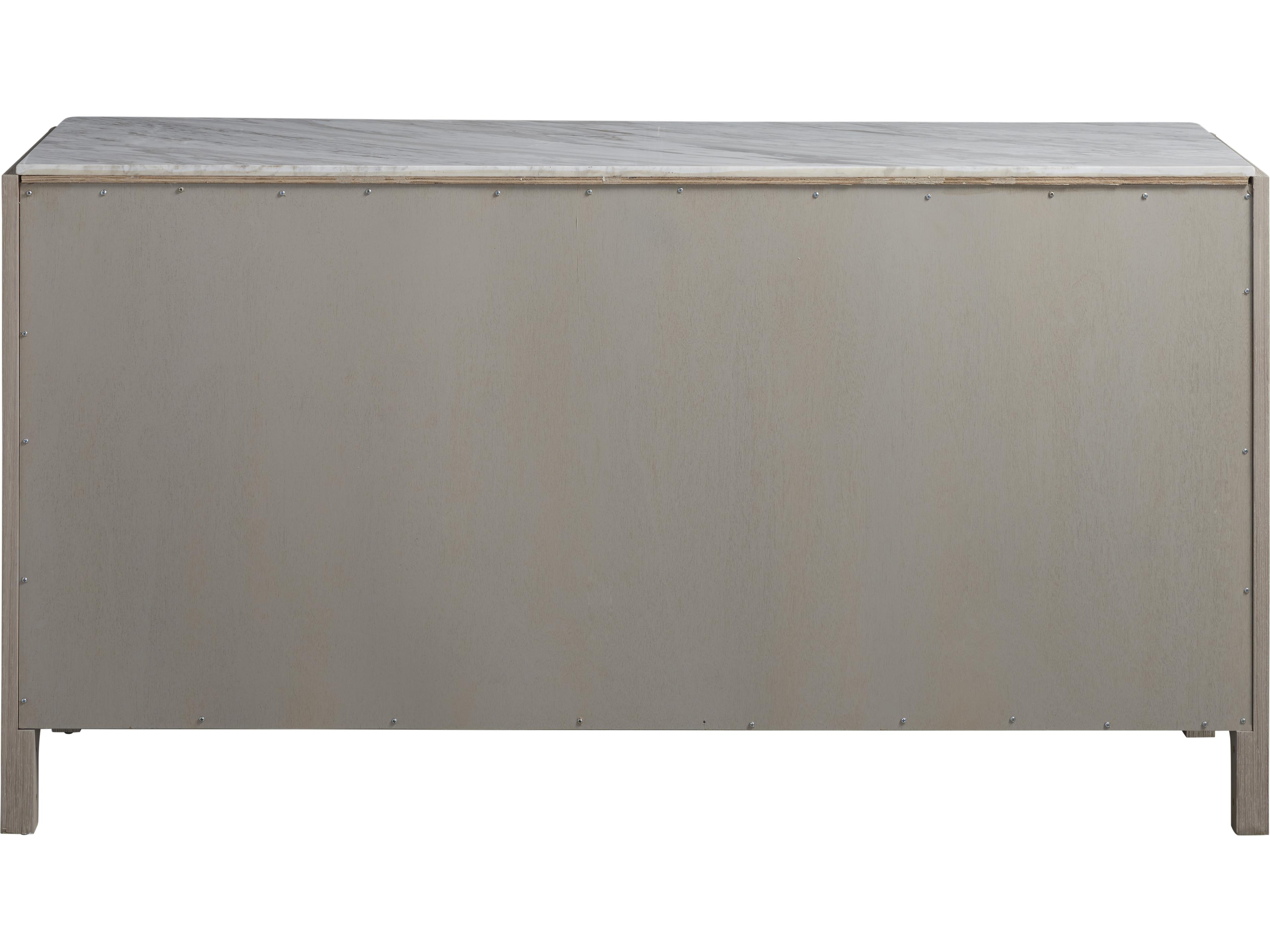 Universal Furniture Modern Soren 6-Drawers Brown Double Dresser