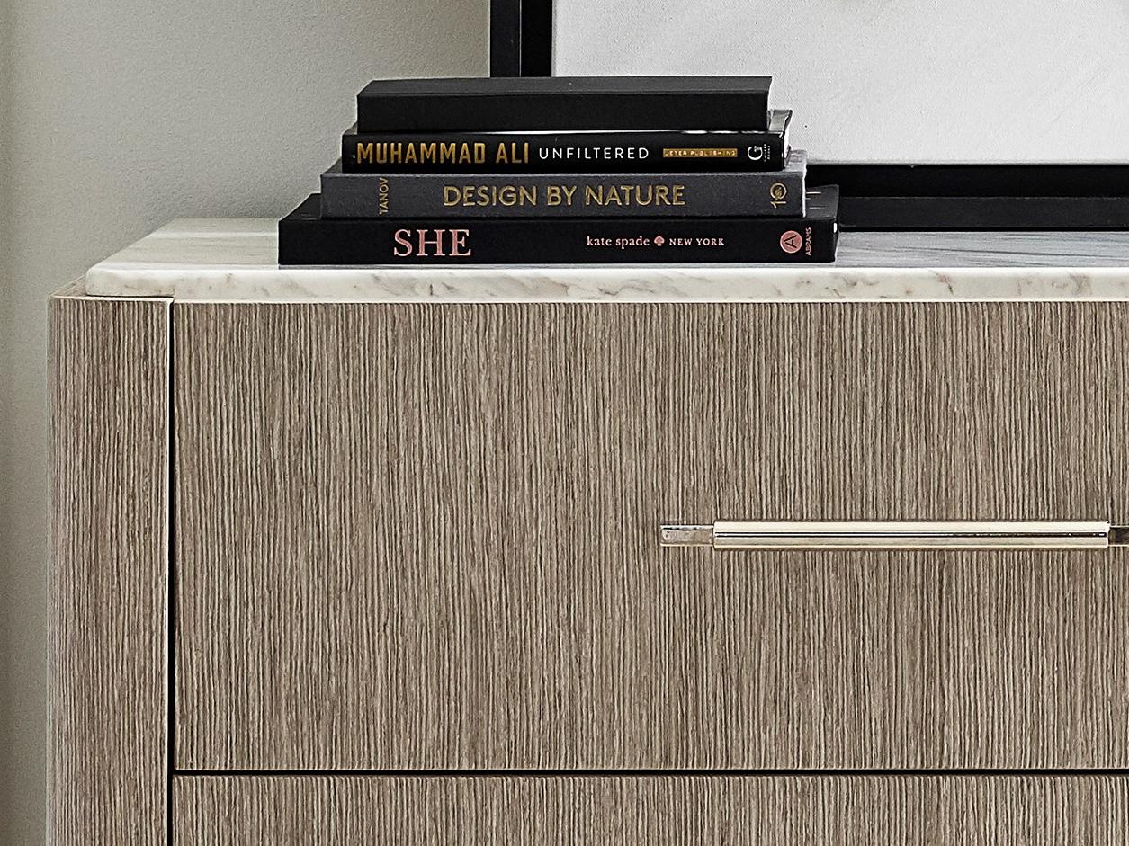 Universal Furniture Modern Soren 6-Drawers Brown Double Dresser