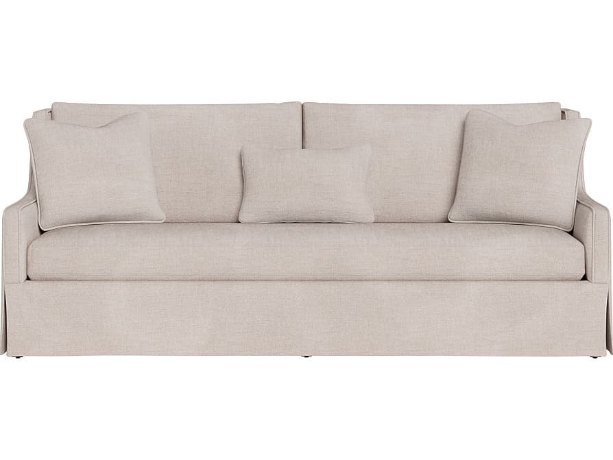 Universal Furniture Hudson Upholstered Skirted Sofa
