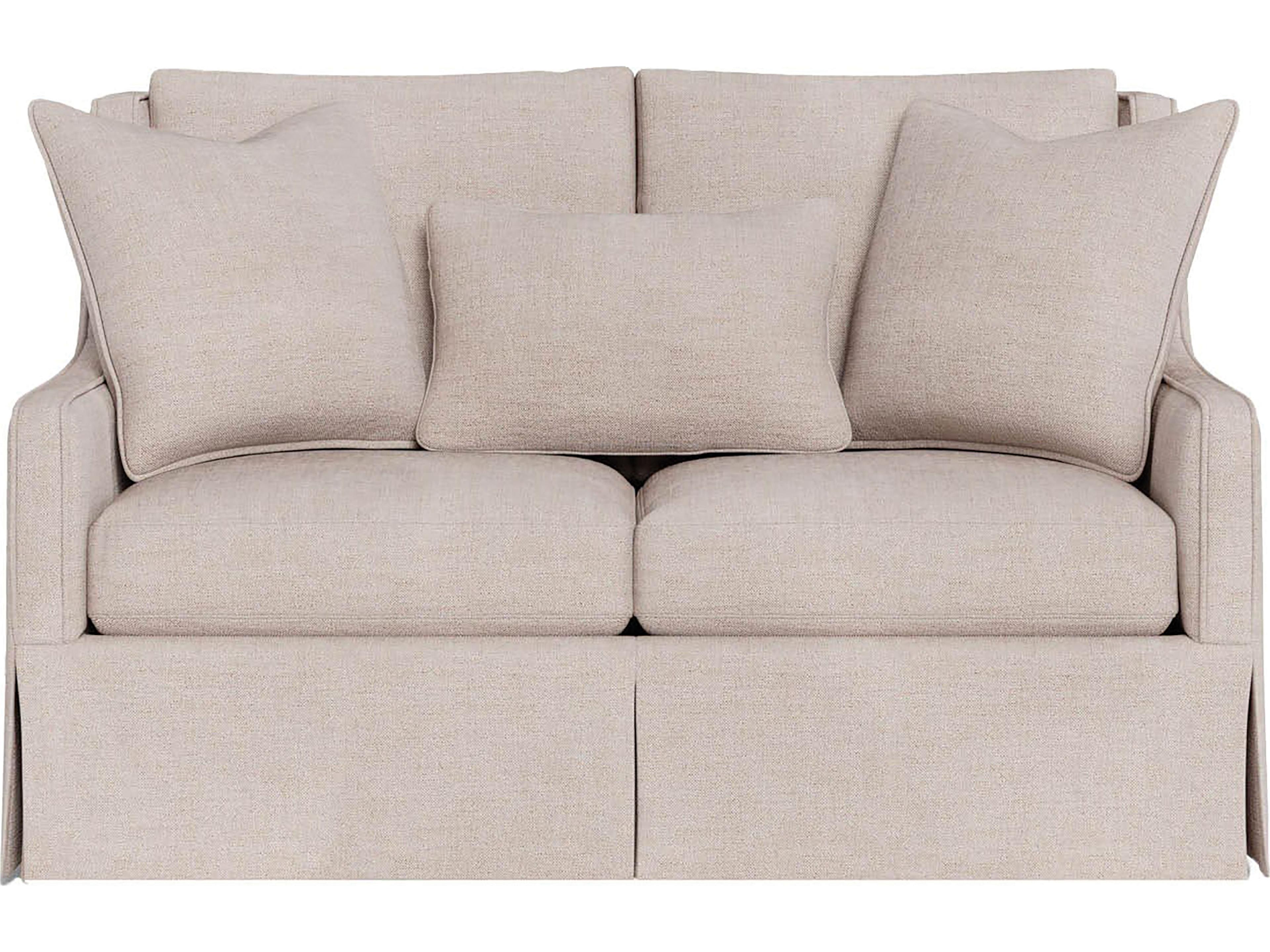 Universal Furniture Hudson Upholstered Skirted Loveseat