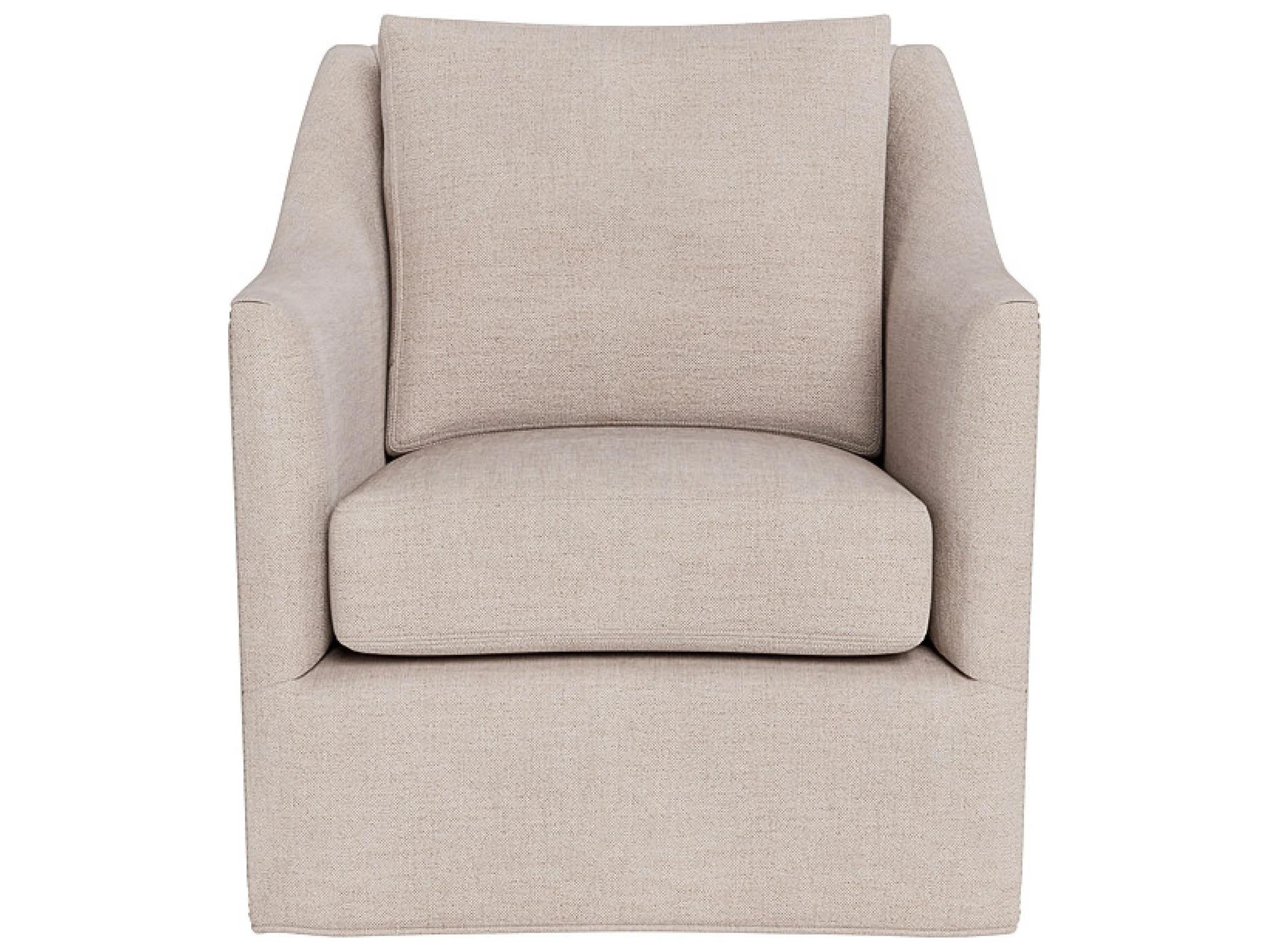 Universal Furniture Walter Swivel Fabric Club Chair