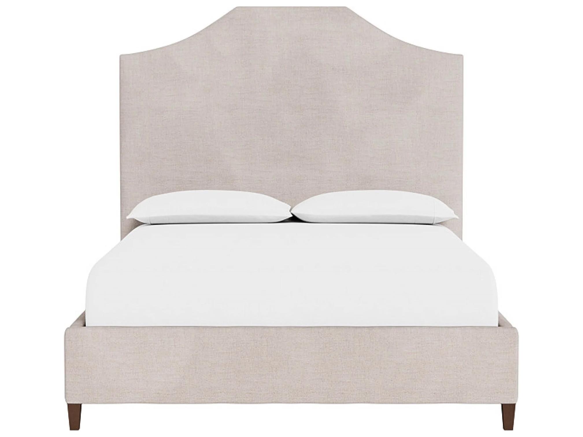 Universal Furniture Blythe Bed Beige Upholstered Queen Panel