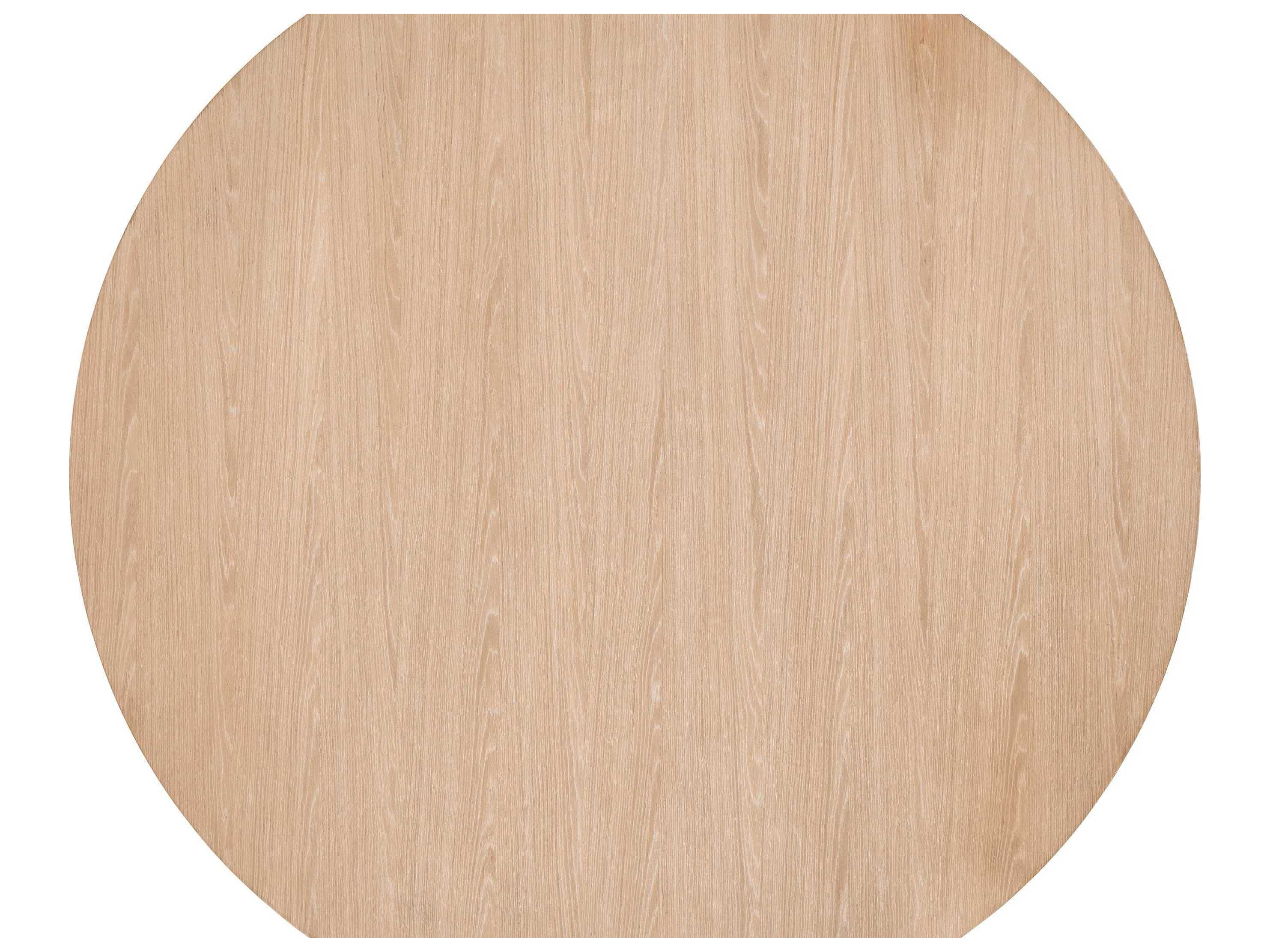 Universal Furniture Nomad Callon Round Wood Tech Oak Dining Table