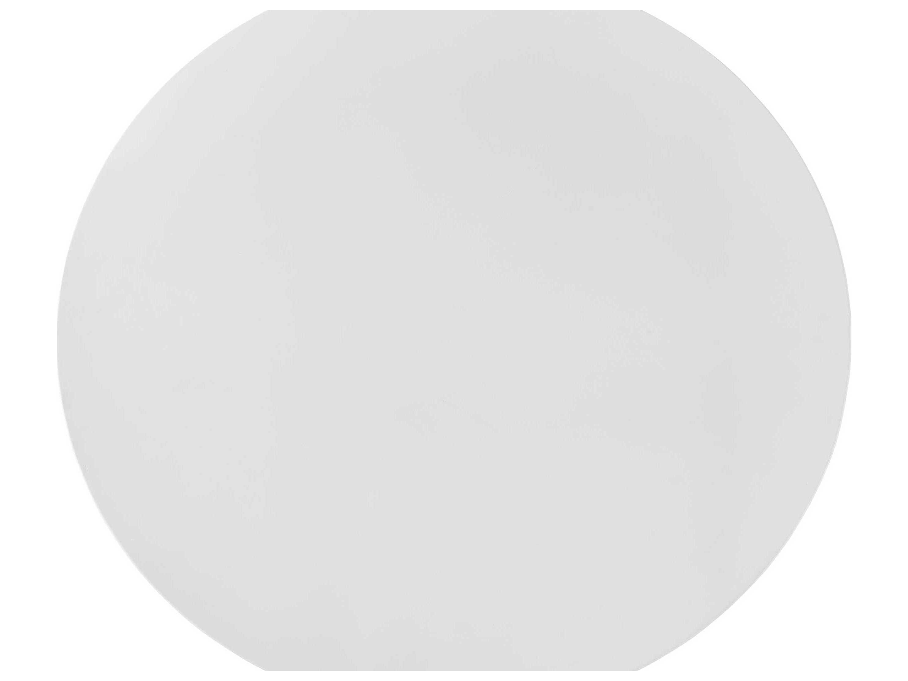 Universal Furniture Nomad Everdin Round Wood Abaco White Cocktail Table