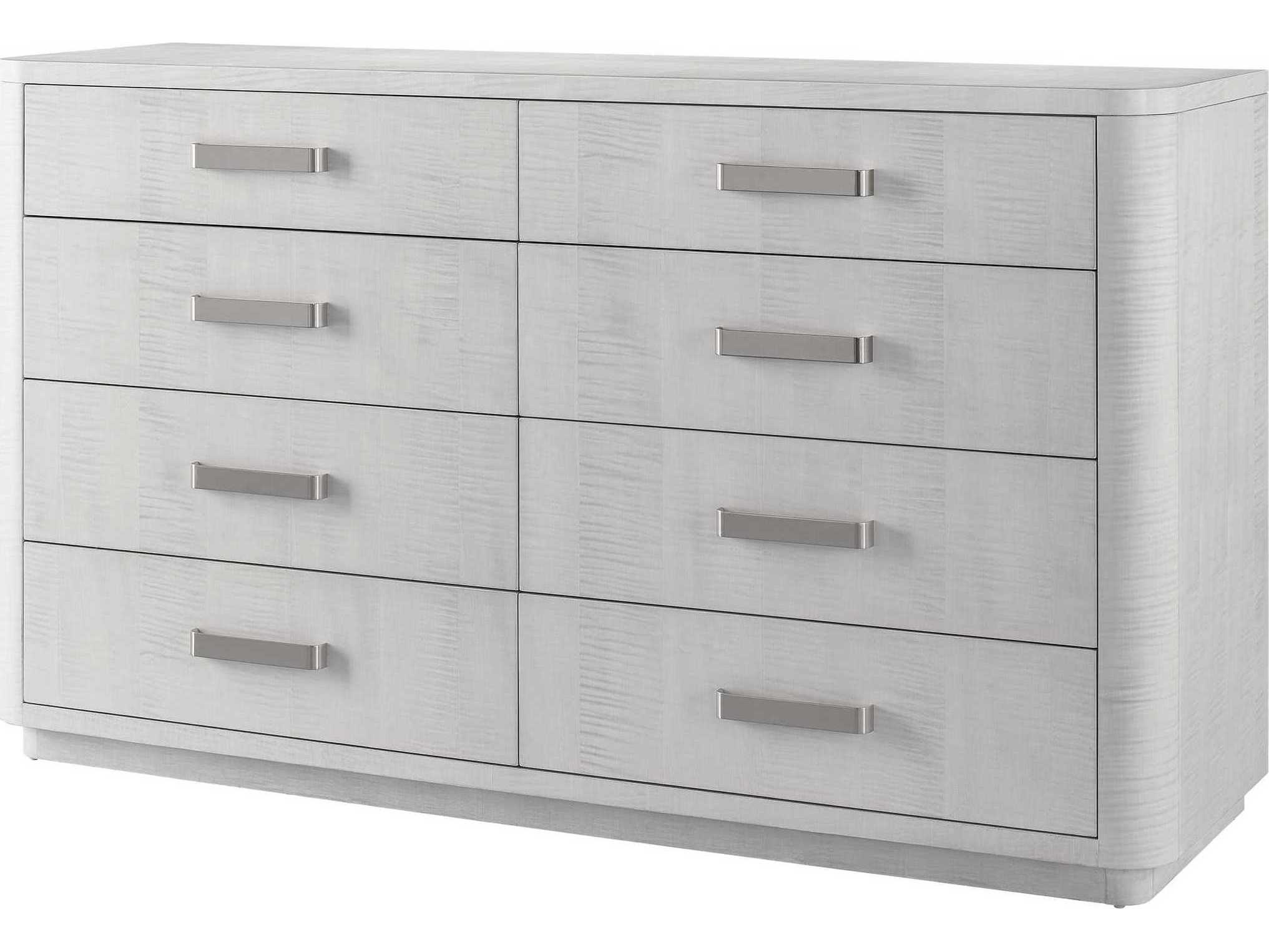 Universal Furniture Tranquility Adore 8-Drawers White Double Dresser