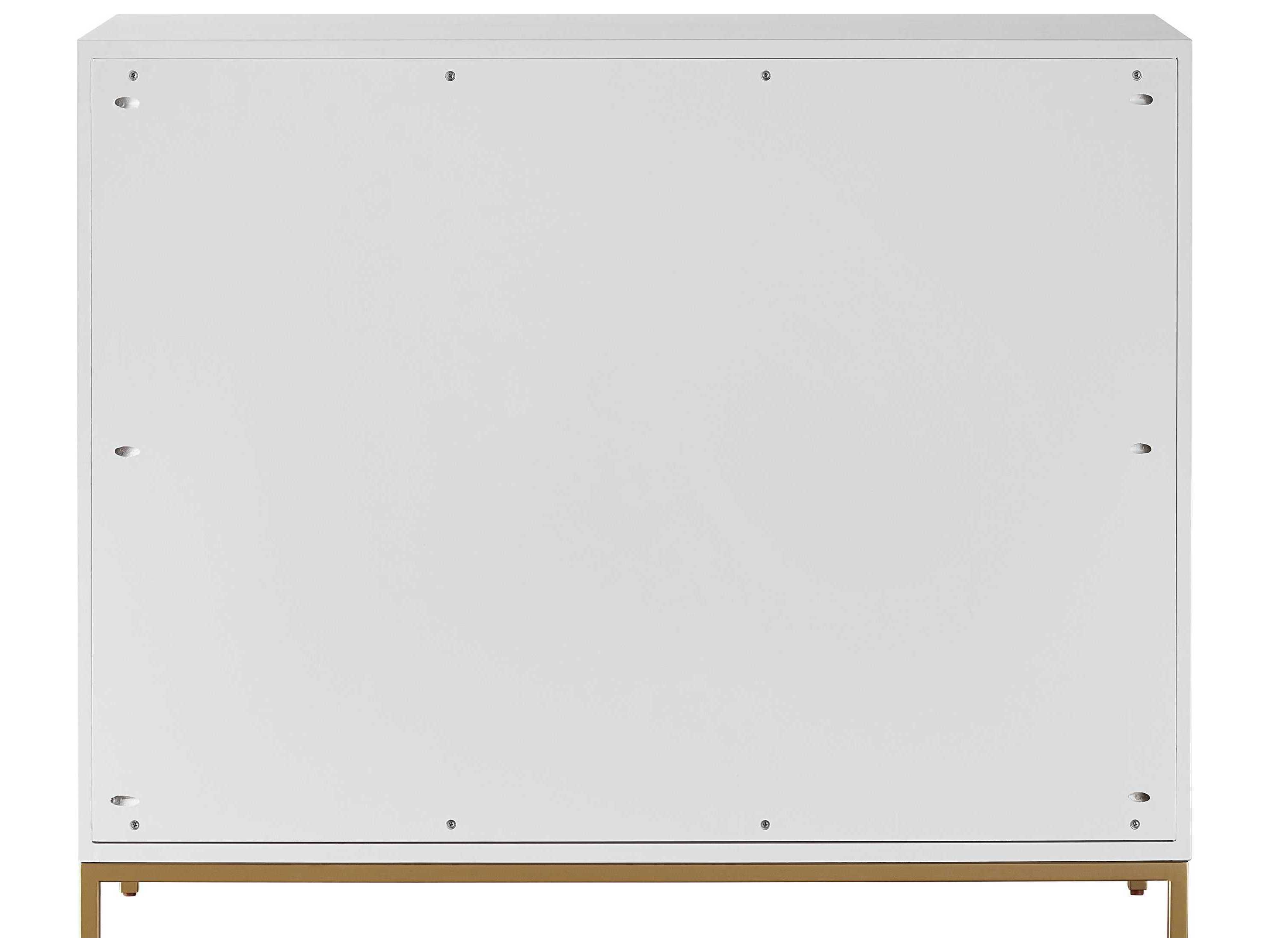 Universal Furniture Tranquility Glacier Milky Mushroom White Accent Chest