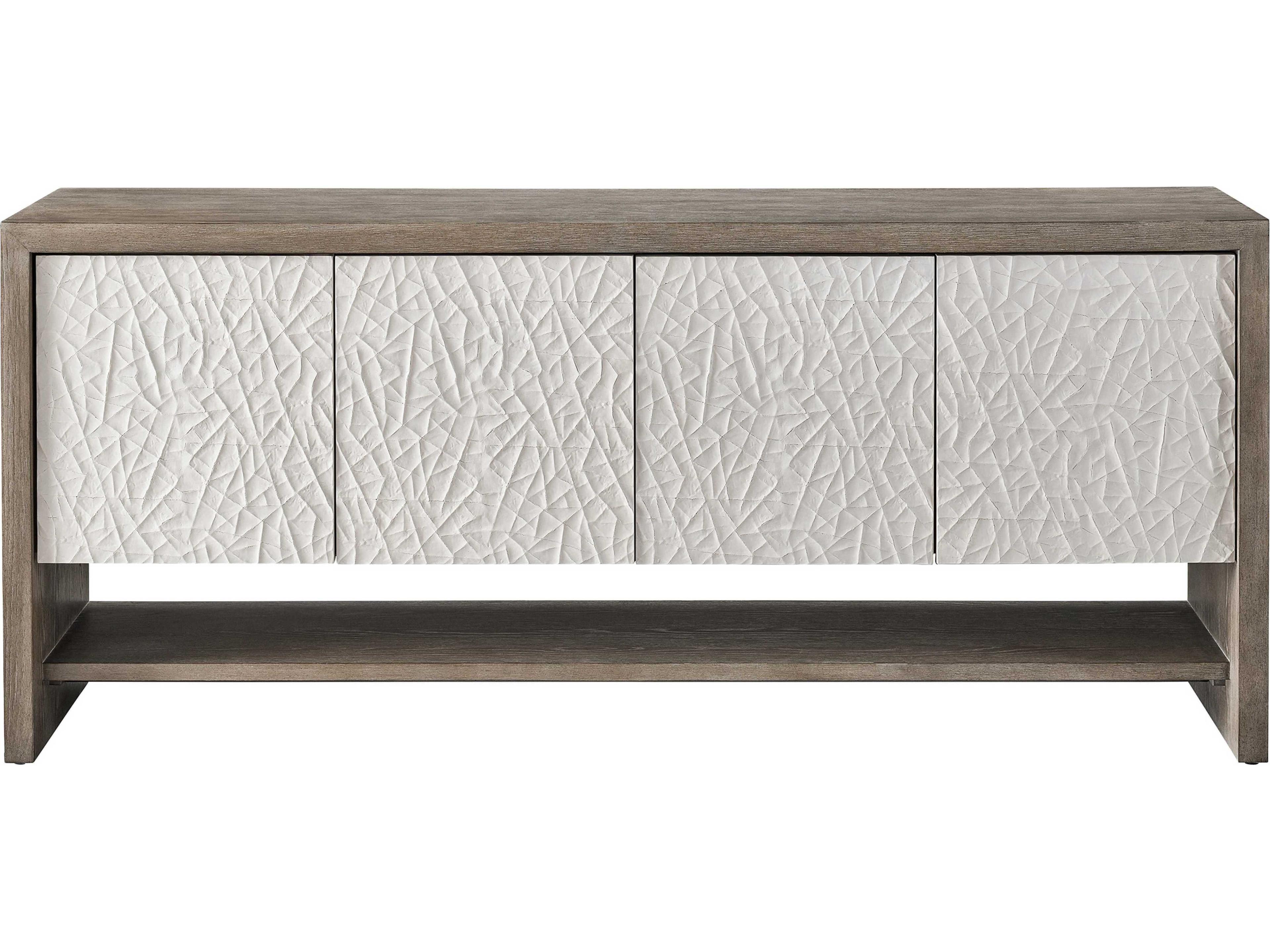 Universal Furniture Erinn V. x Universal San Roque 72" Oak Wood Weathered Media Console