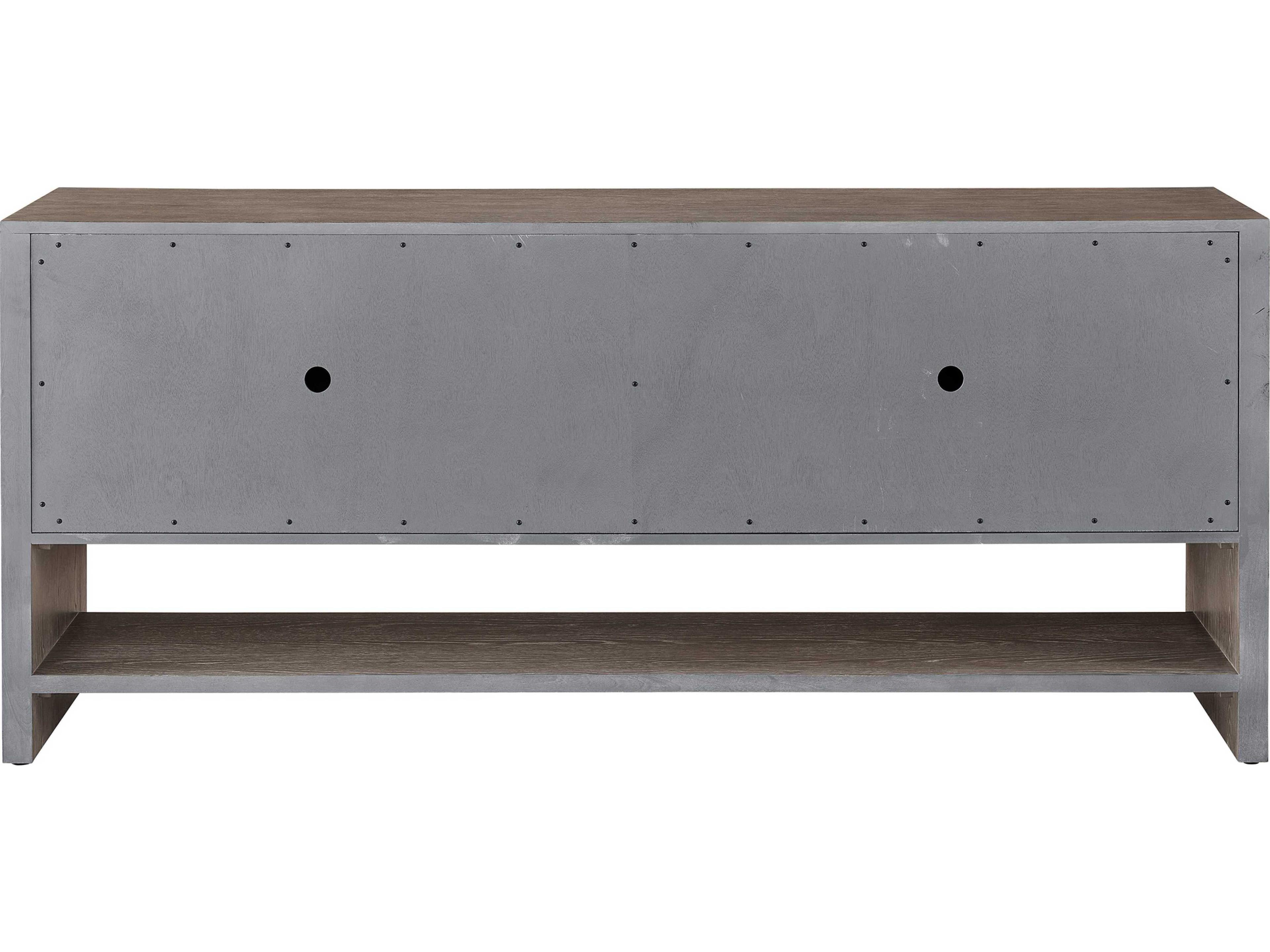 Universal Furniture Erinn V. x Universal San Roque 72" Oak Wood Weathered Media Console