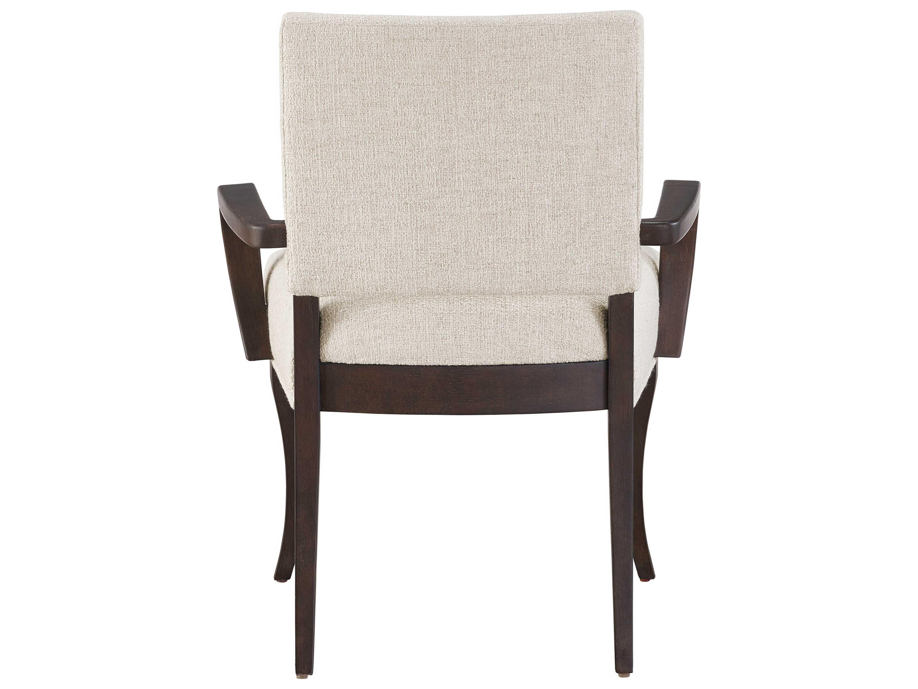 Universal Furniture Erinn V. x Universal Arcata White Upholstered Arm Dining Chair