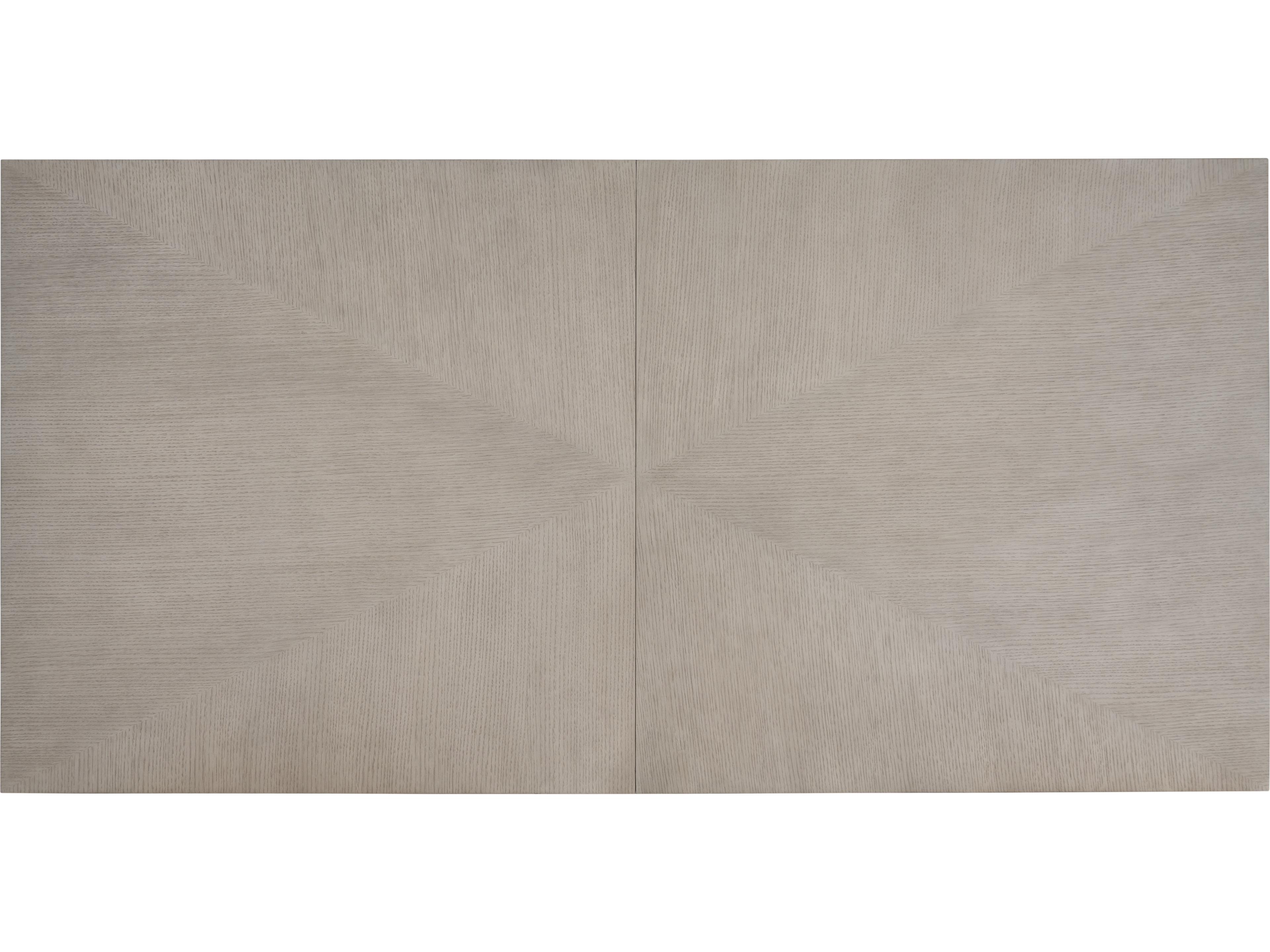 Universal Furniture Coalesce Extendable Rectangular Wood Rolling Fog Dining Table