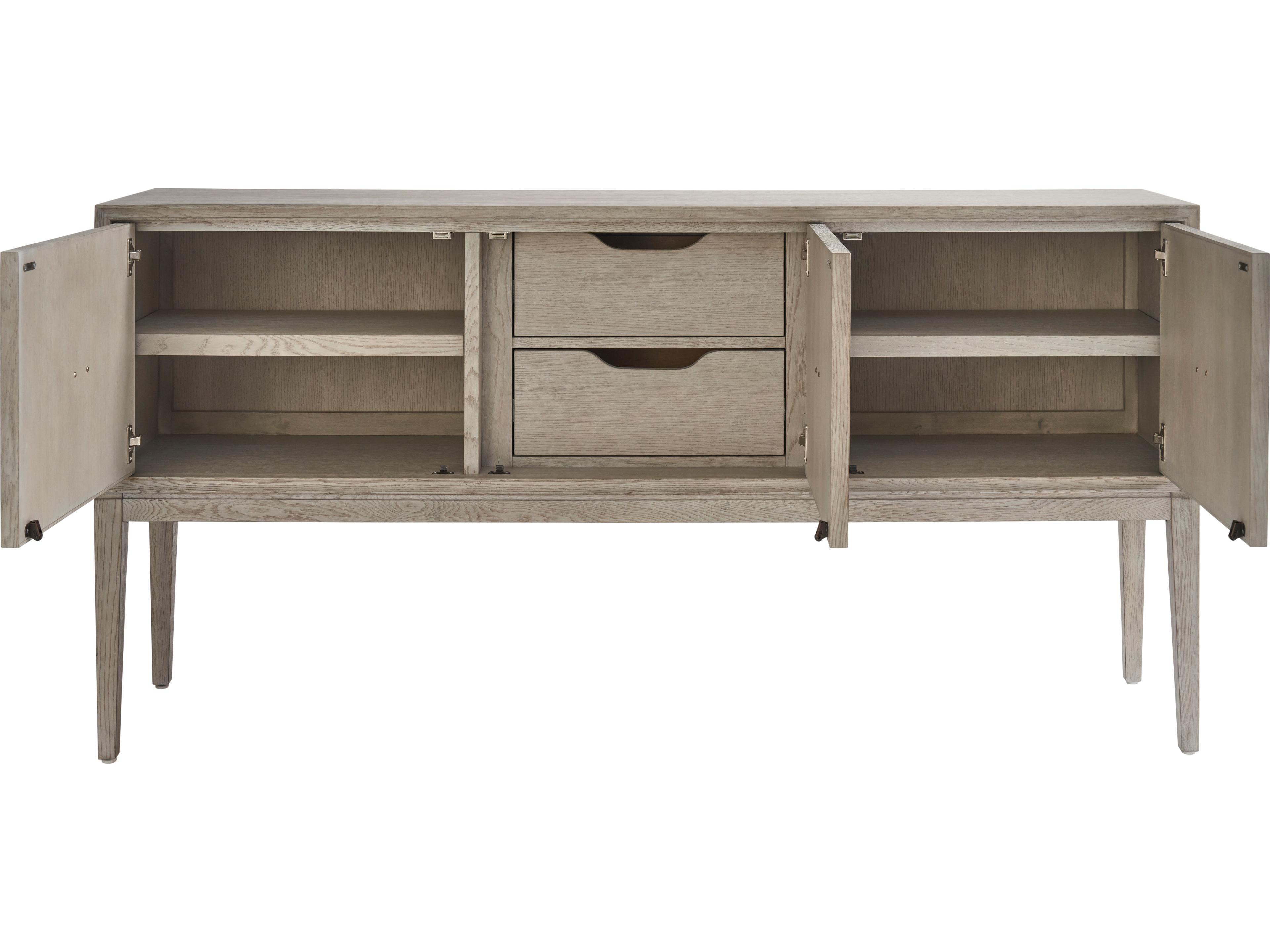 Universal Furniture Coalesce Madden 76" Rolling Fog Sideboard