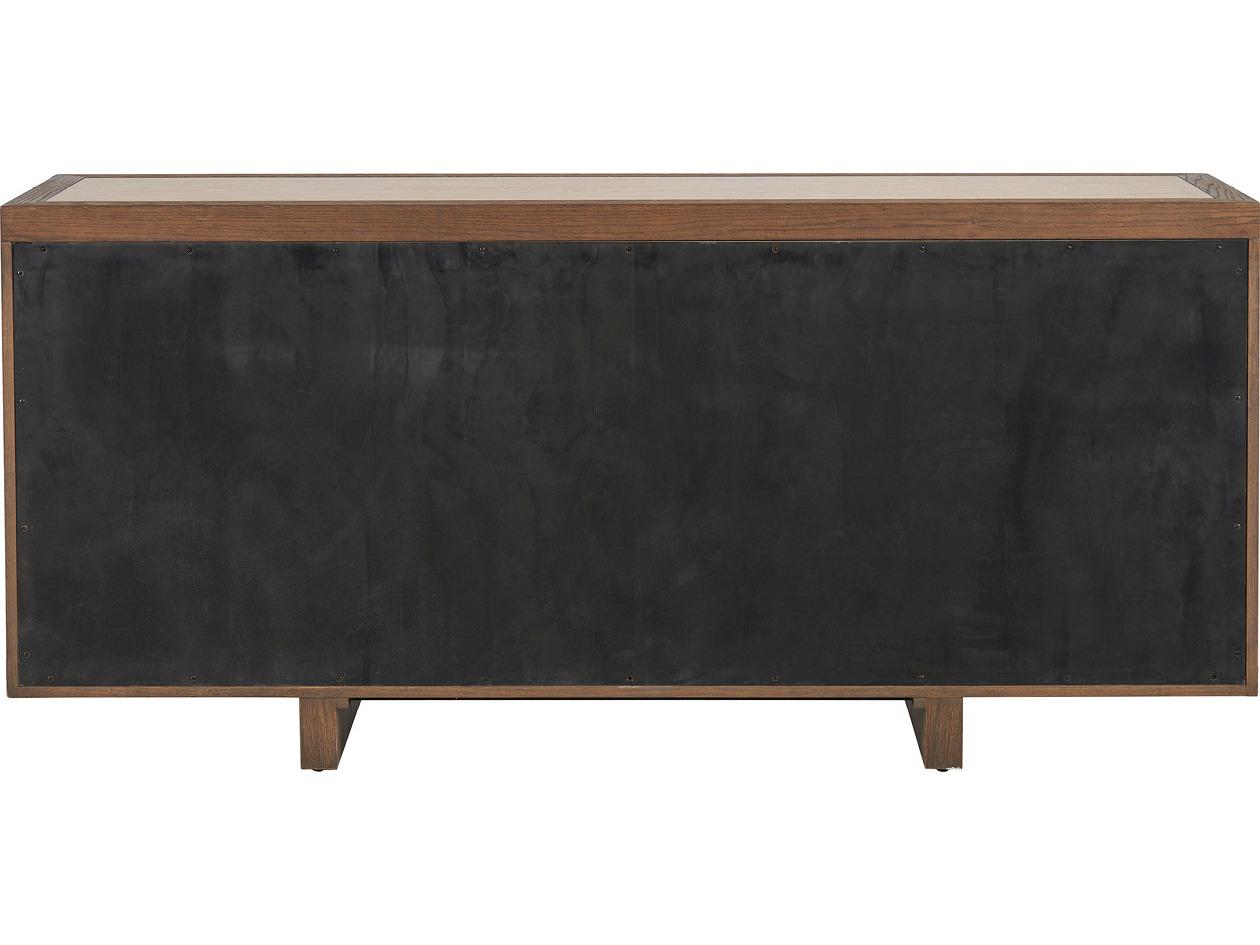 Universal Furniture Modern Medium Brown Oak 78" Veda Credenza