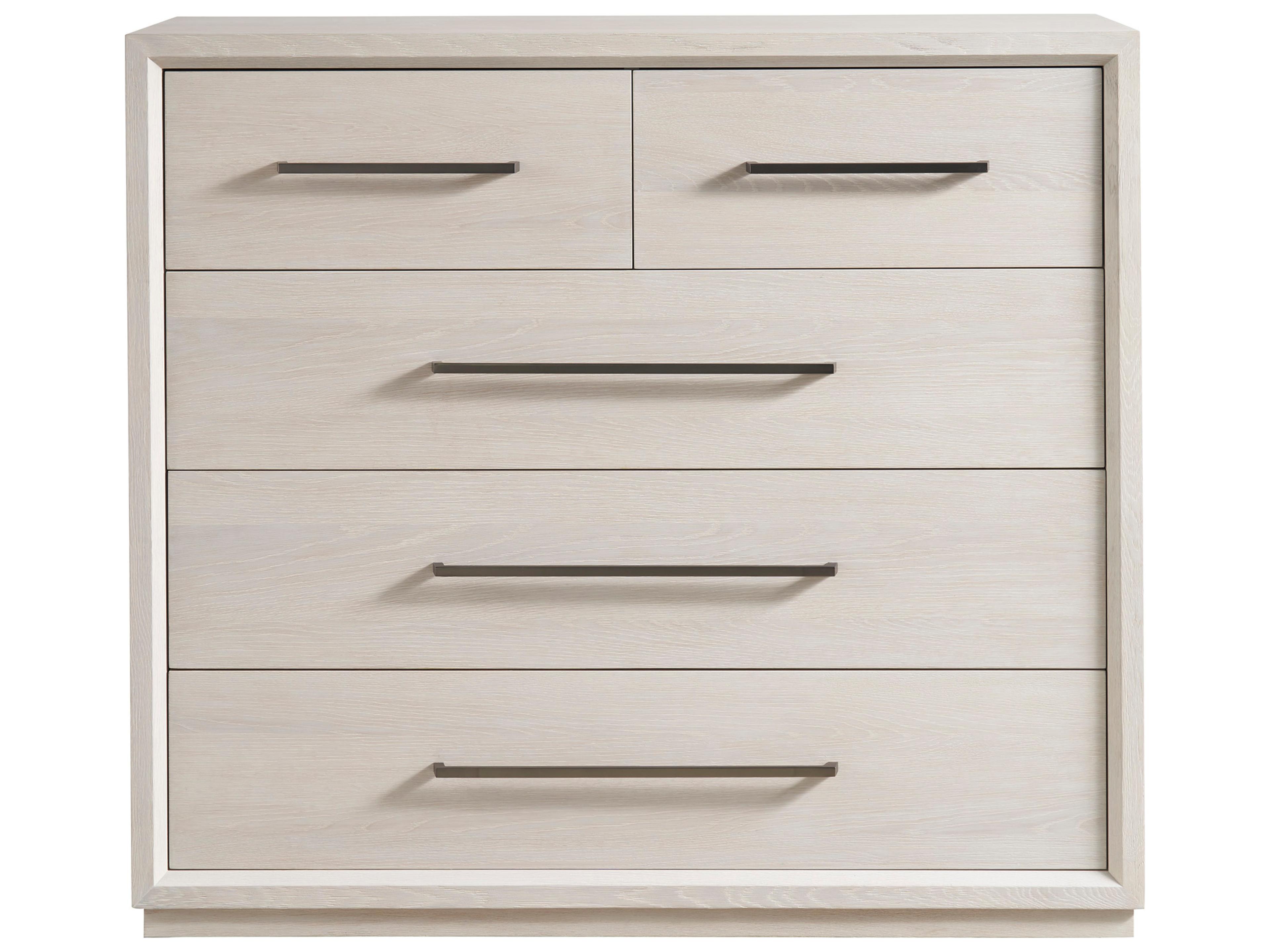 Universal Furniture Modern White Oak Astrid Drawer Chest