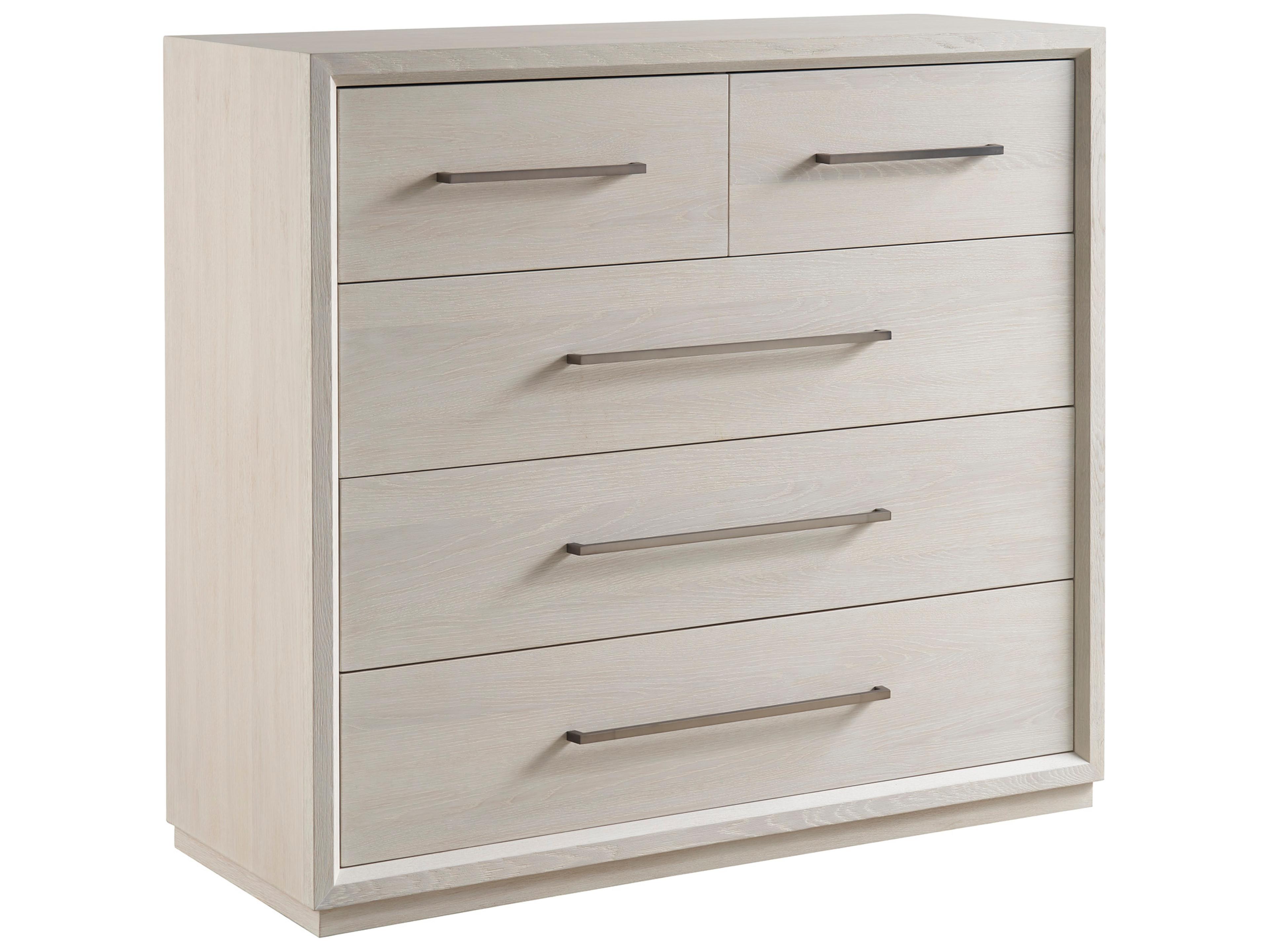 Universal Furniture Modern White Oak Astrid Drawer Chest